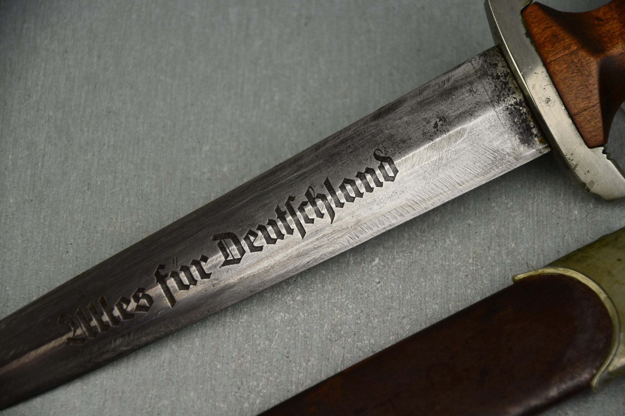 RARE Early M33 SA Dagger Full Röhm Dedication by Carl Eickhorn — image 2