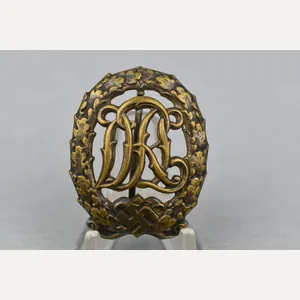 German bronze DRL sport badge by Wernstein Jena
