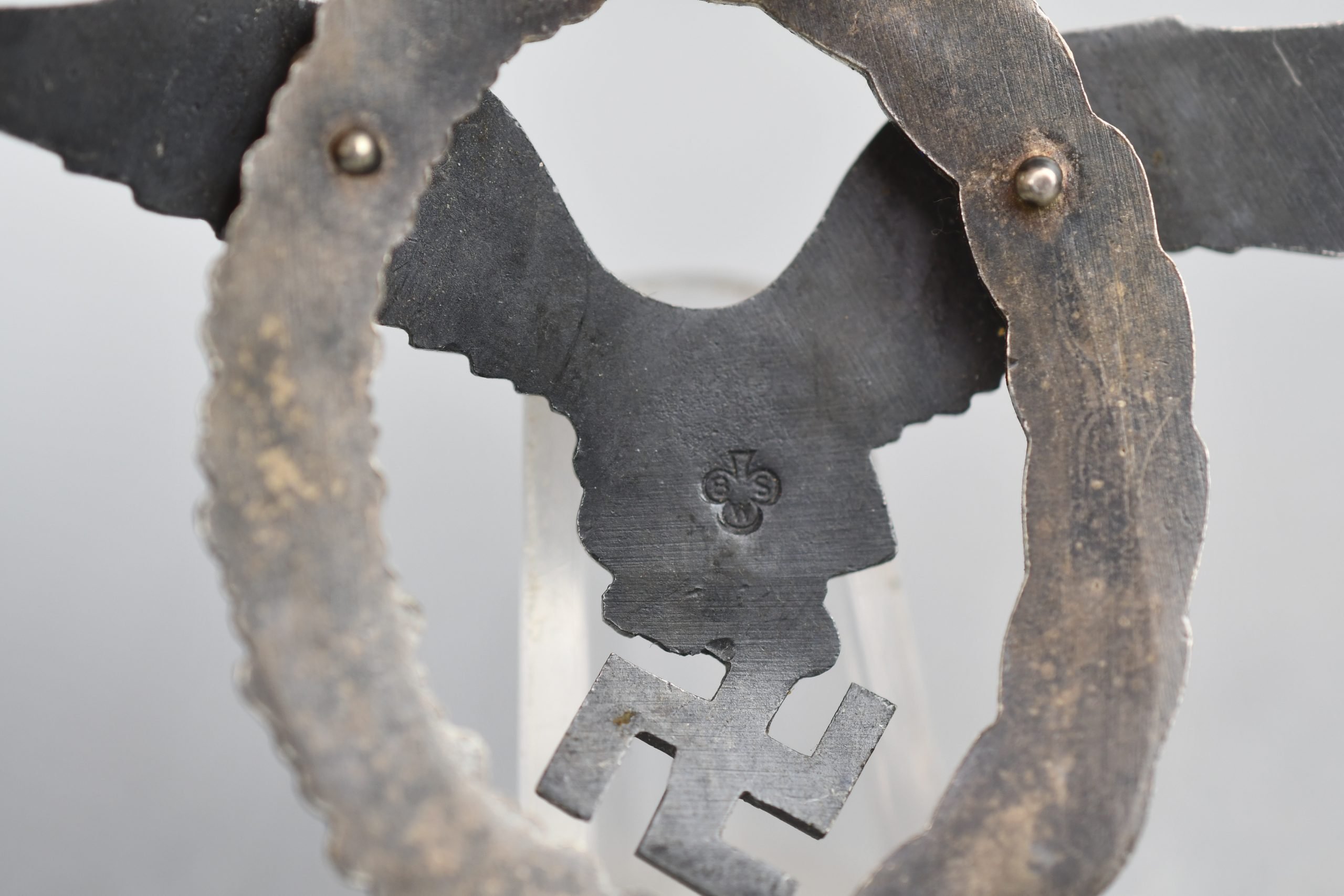 Silver Luftwaffe pilot badge by BSW — image 3