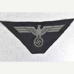M44 army (Heer) black 'BeVo' panzer breast eagle