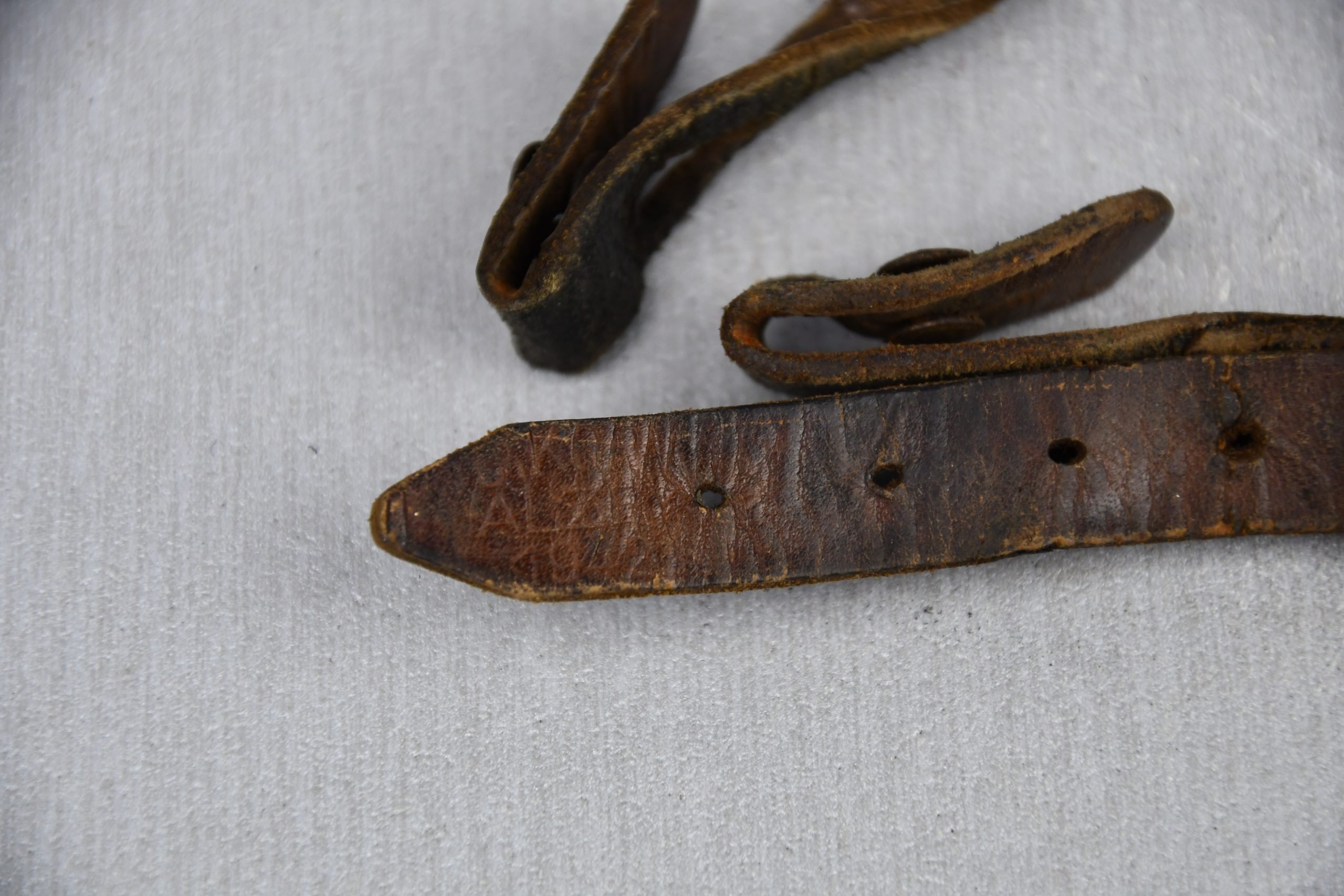 German helmet chin strap by Henseler & Co. 1940 — image 2