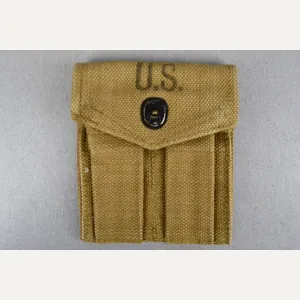 US WW2 'British Made' M1 Carbine Ammo Pouch 1943-44