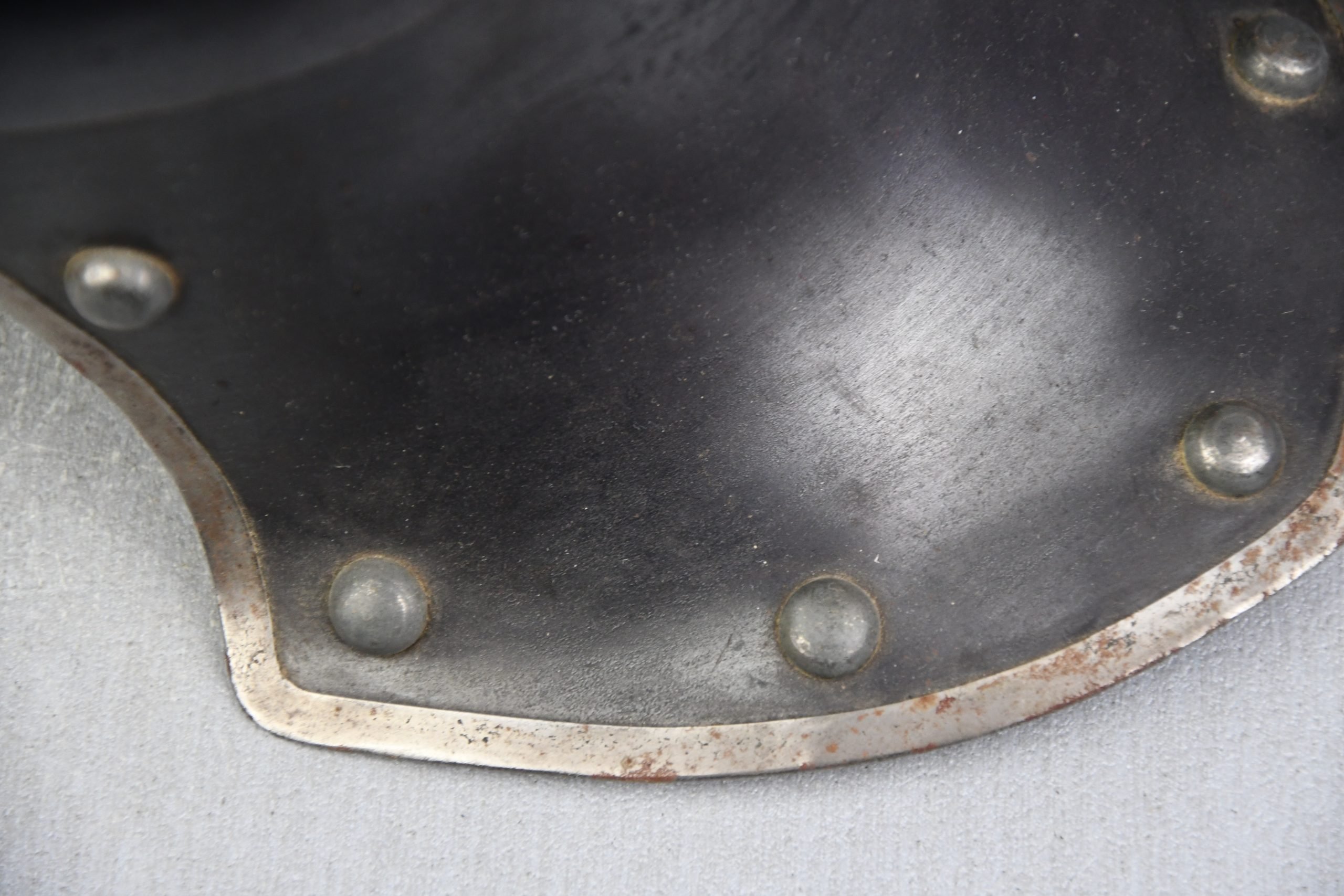 WW1 German Prussian 1915 'Jäger Zu Pferde' enlisted steel spike helmet — image 15