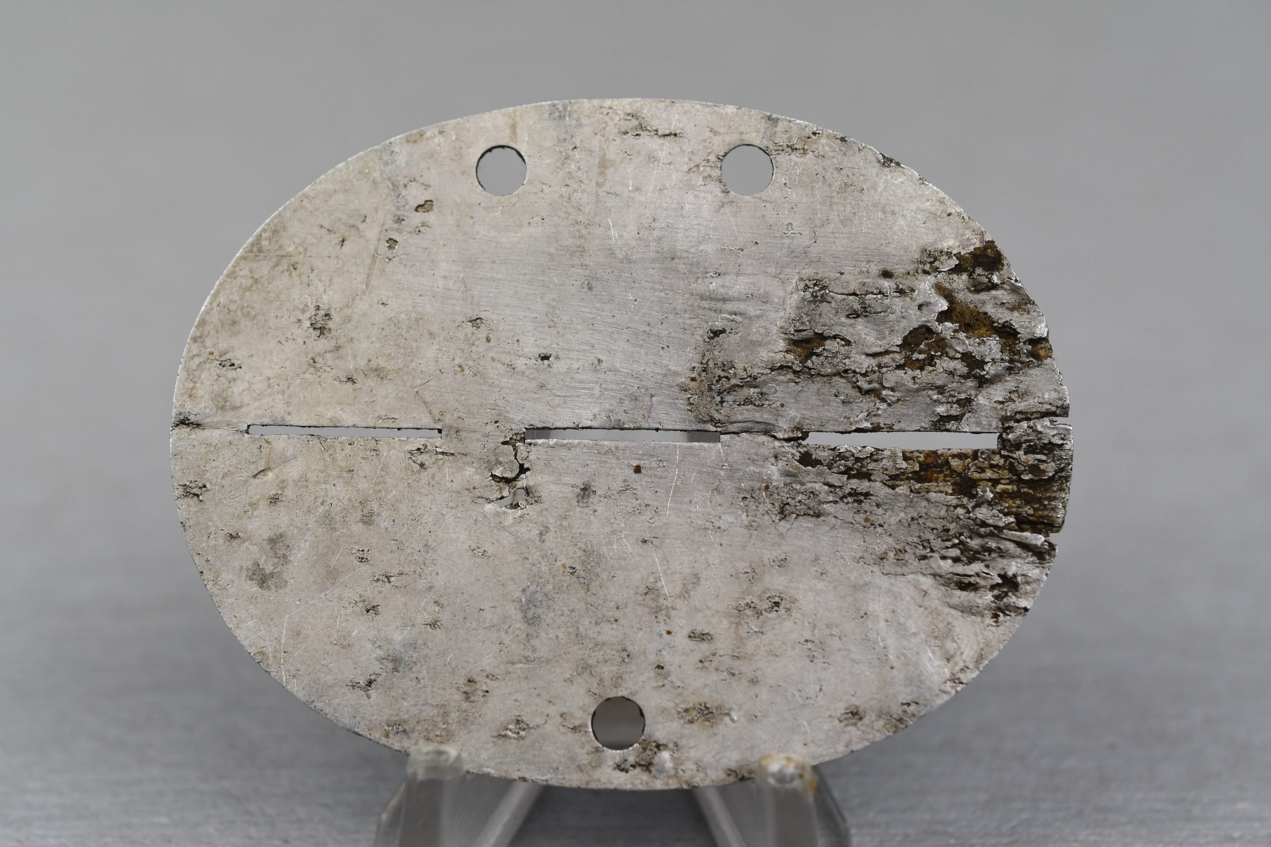 Army (Heer) dog-tag 'Erkennungsmarke'artillery observer school — image 2