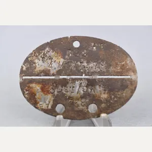 Army (Heer) dog-tag 'Erkennungsmarke'machine gun company Infanterie-Regiment 79