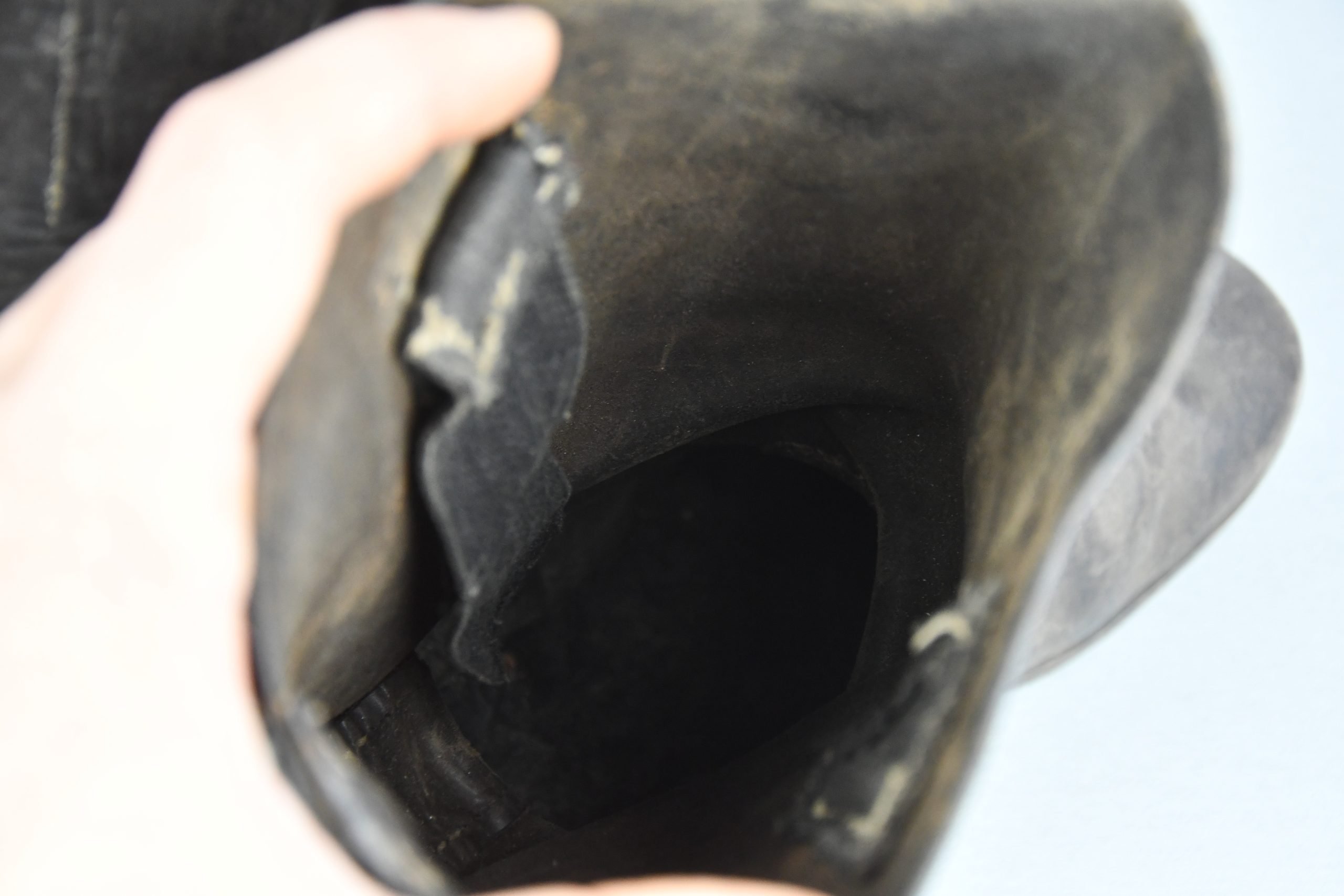 Wehrmacht / SS enlisted men low leather boots with hob nails — image 10