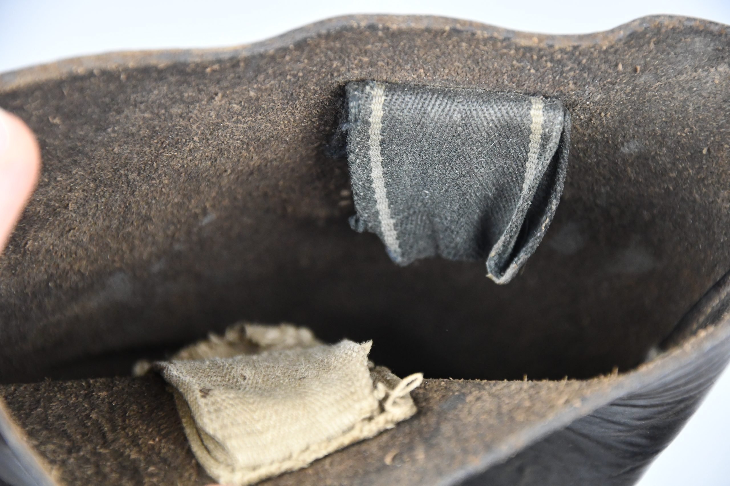 Wehrmacht / SS enlisted men low leather boots with hob nails — image 9