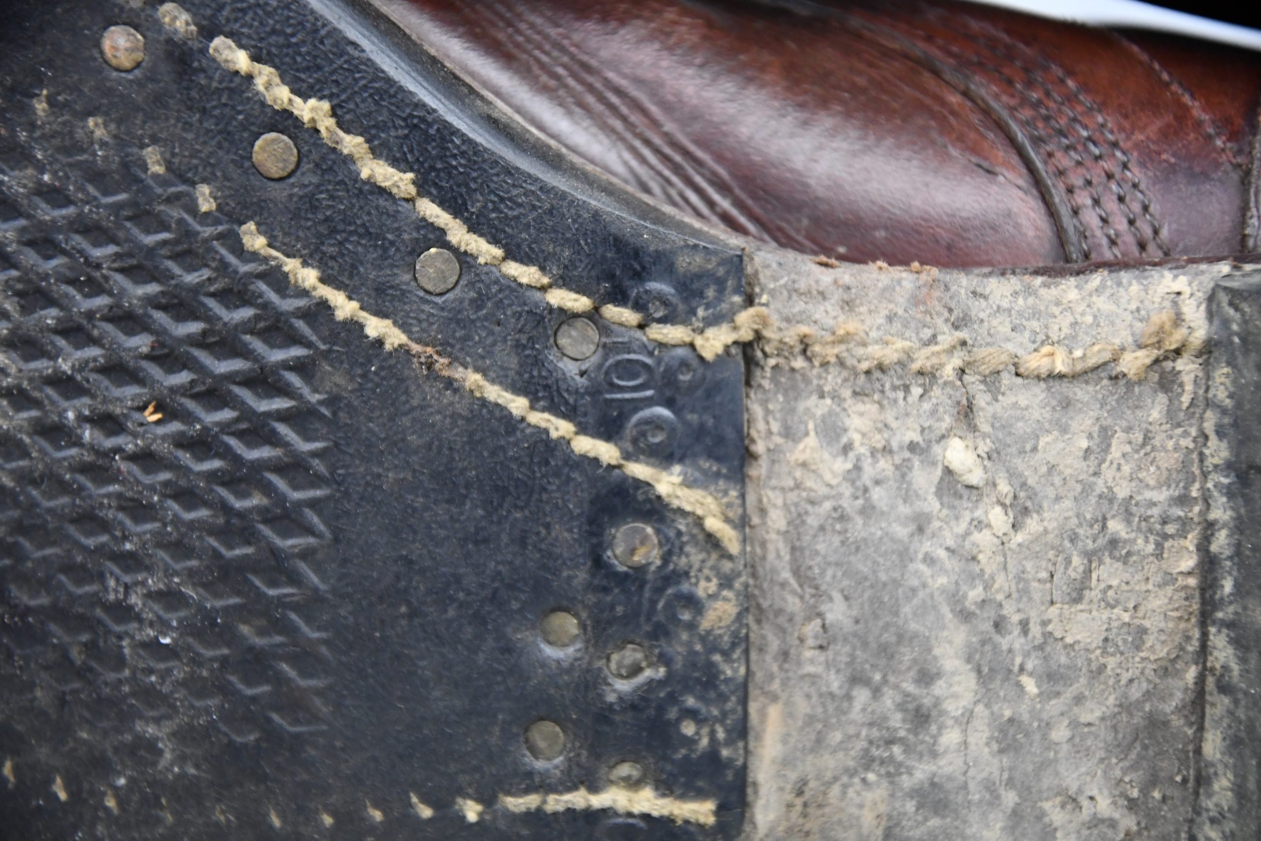 WW2 USA paratrooper jump boots by Corcoran with dog-tags — image 12