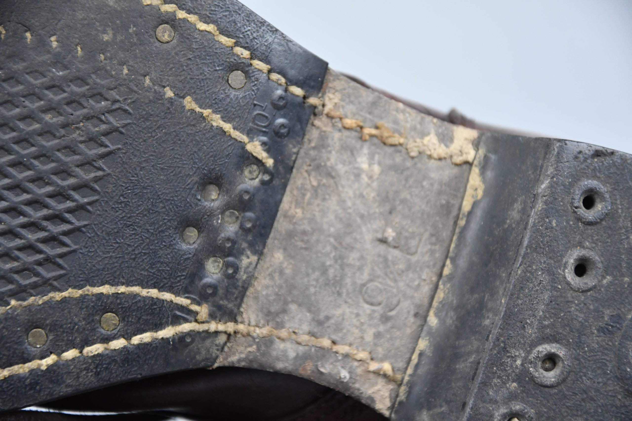 WW2 USA paratrooper jump boots by Corcoran with dog-tags — image 14