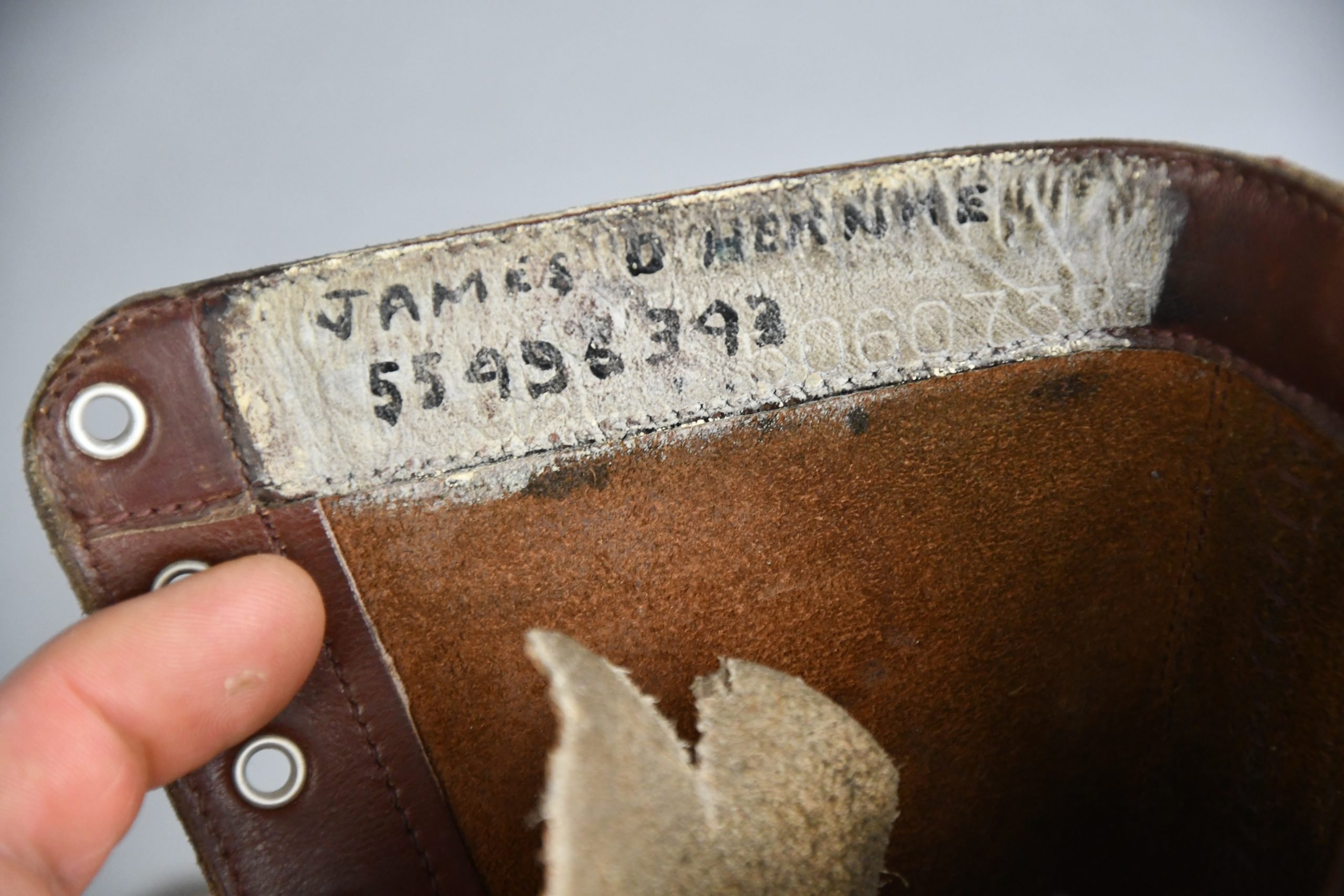 WW2 USA paratrooper jump boots by Corcoran with dog-tags — image 9