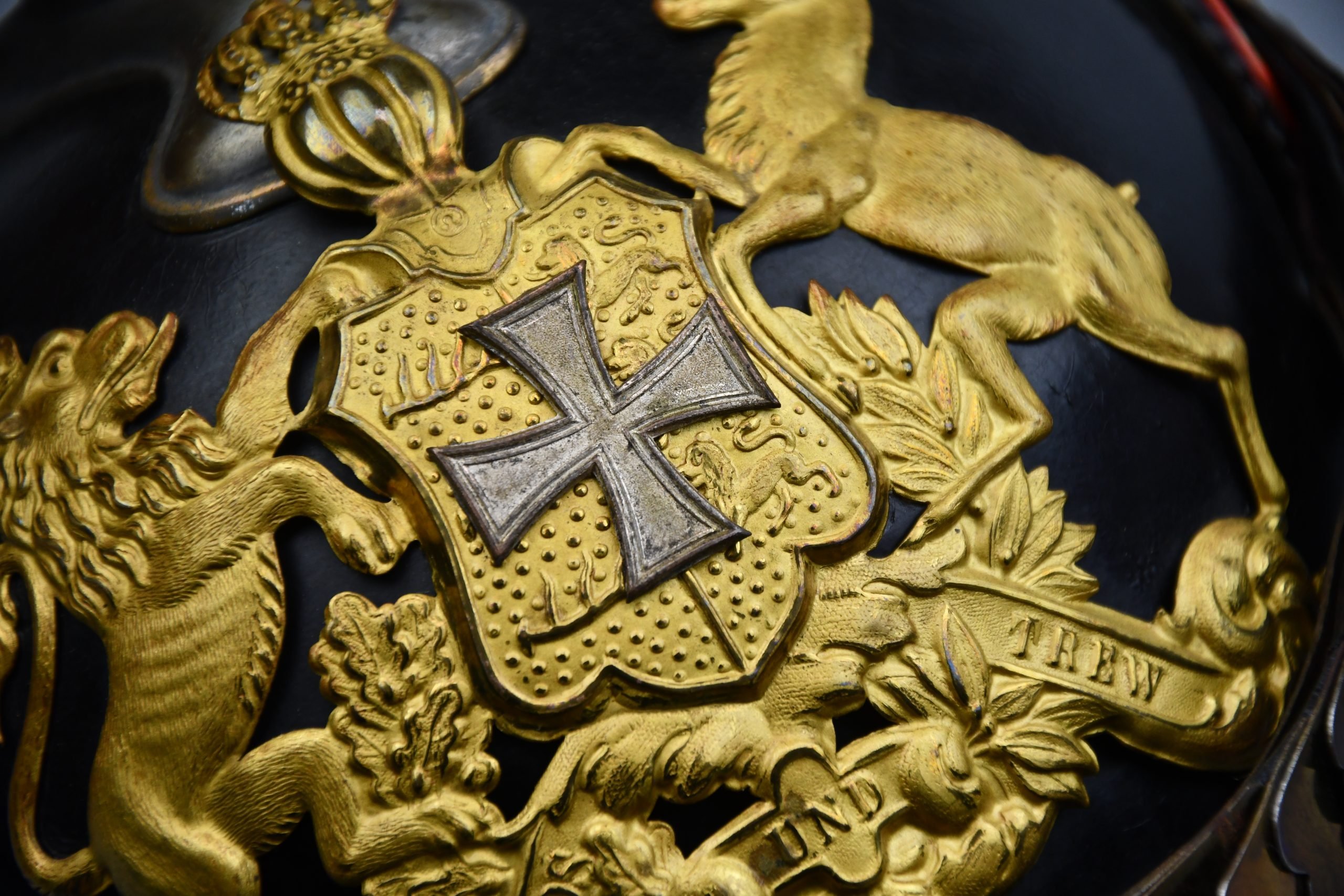 WW1 German reserve officer spike helmet 'Württemberg' — image 11