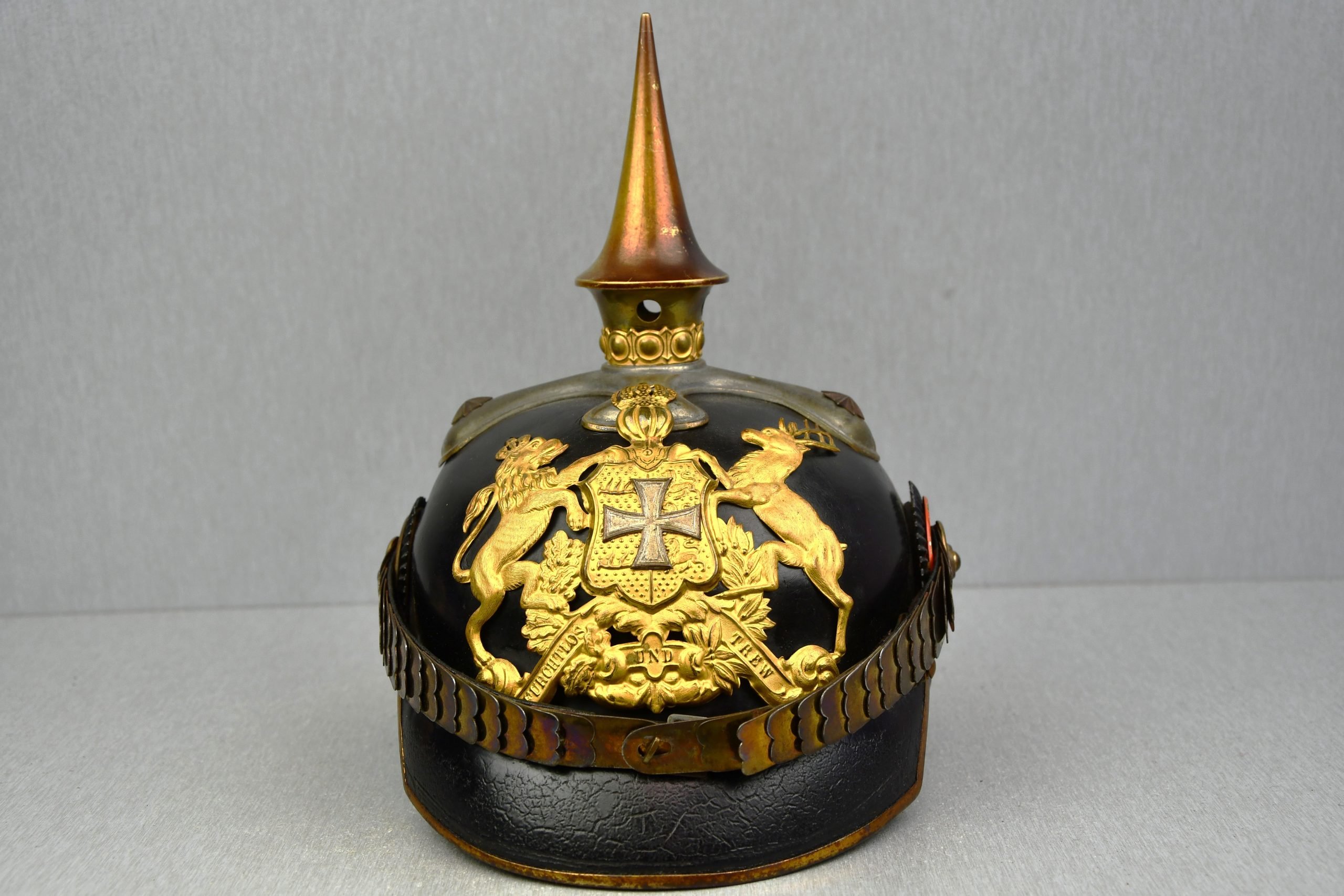 WW1 German reserve officer spike helmet 'Württemberg' — image 2