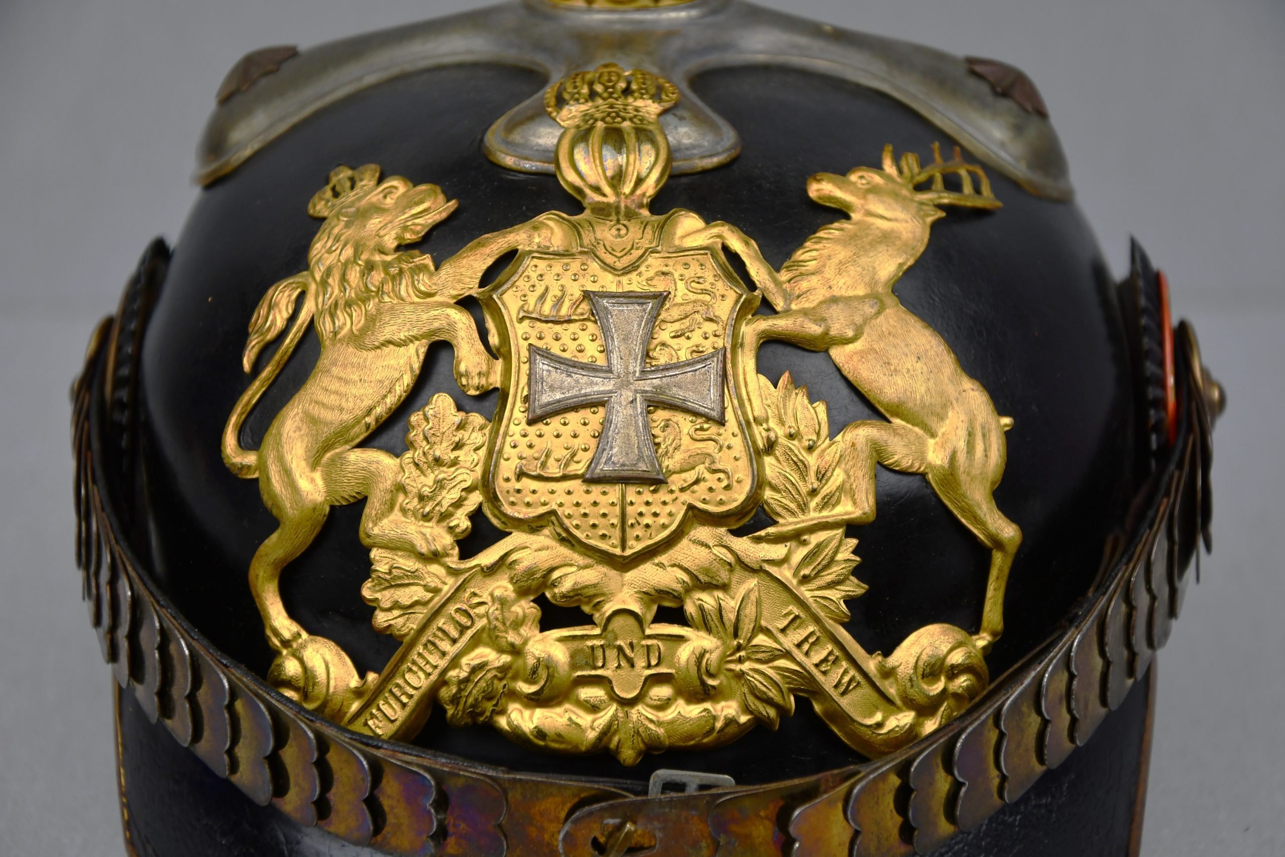 WW1 German reserve officer spike helmet 'Württemberg' — image 3