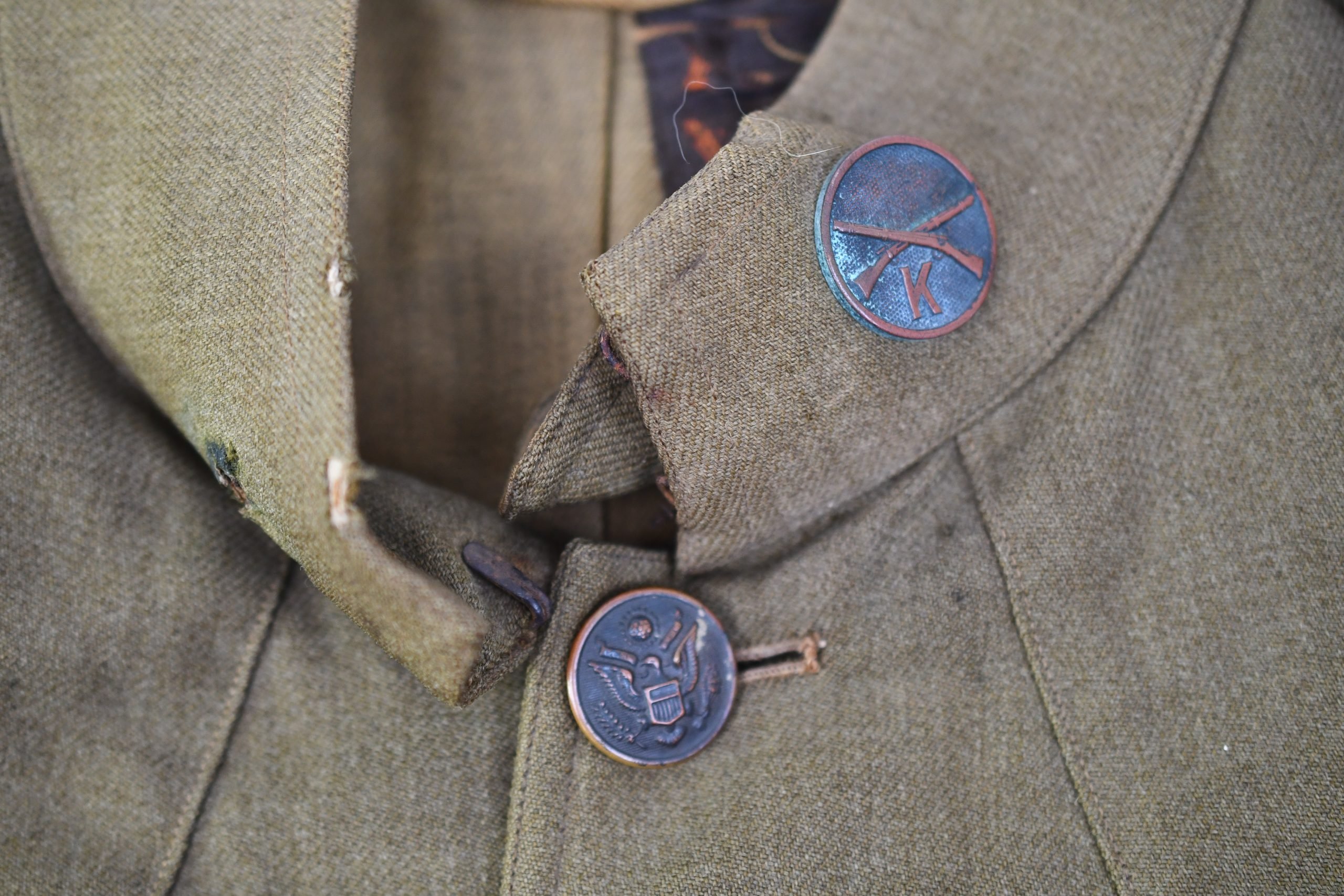 WW1 USA Company K, 41st Infantry Division Tunic — image 5