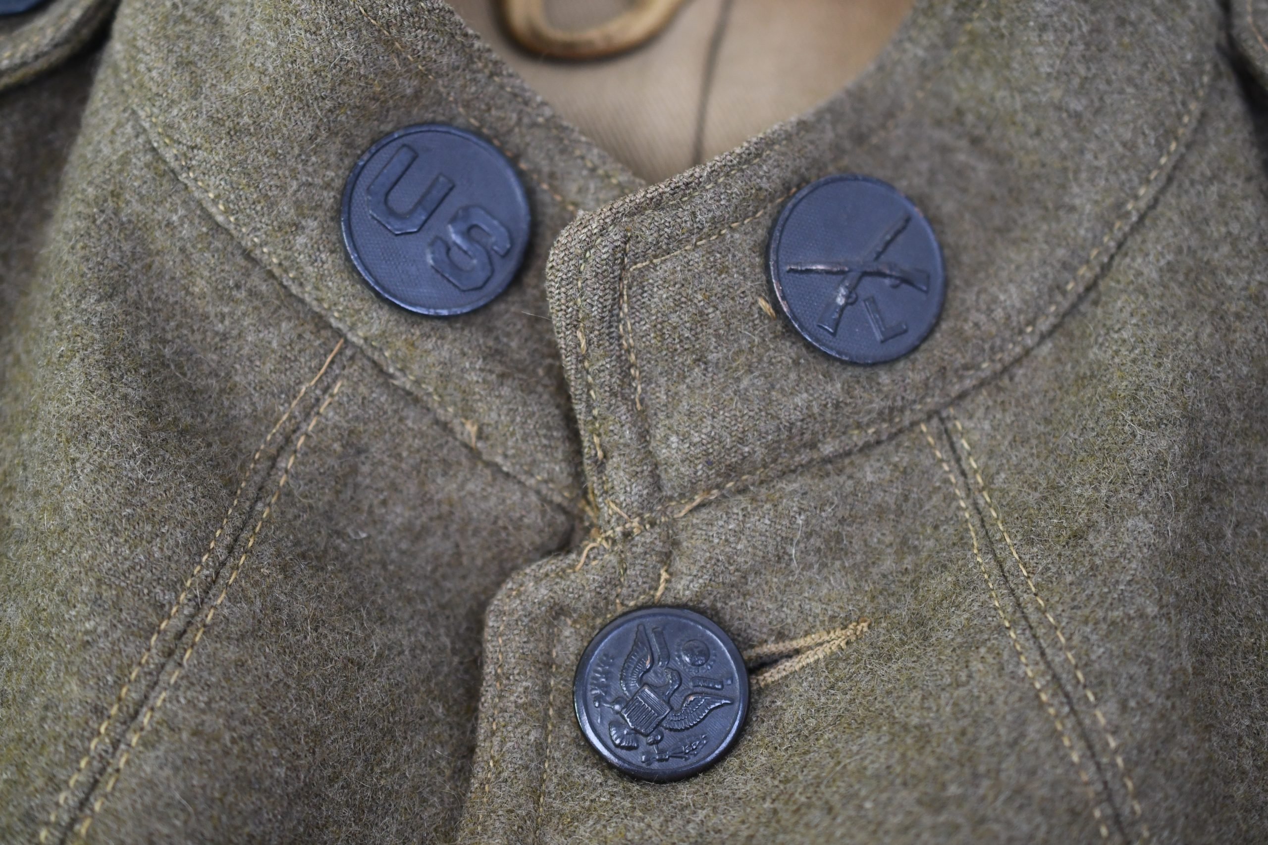 WW1 USA Advance Sector Service of Supply A.E.F. Tunic — image 3