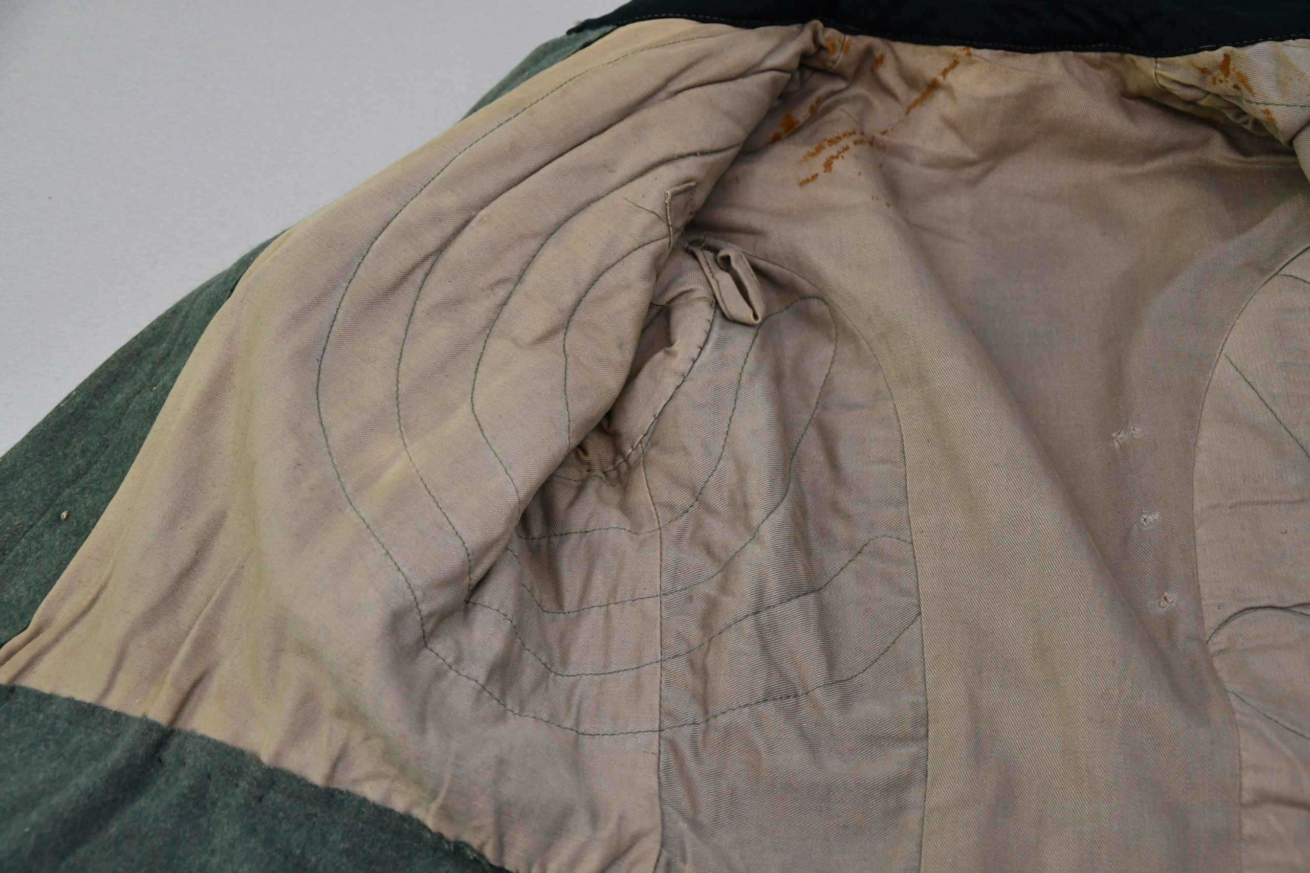 Army (Heer) enlisted men Feldbluse converted from Dutch army — image 10