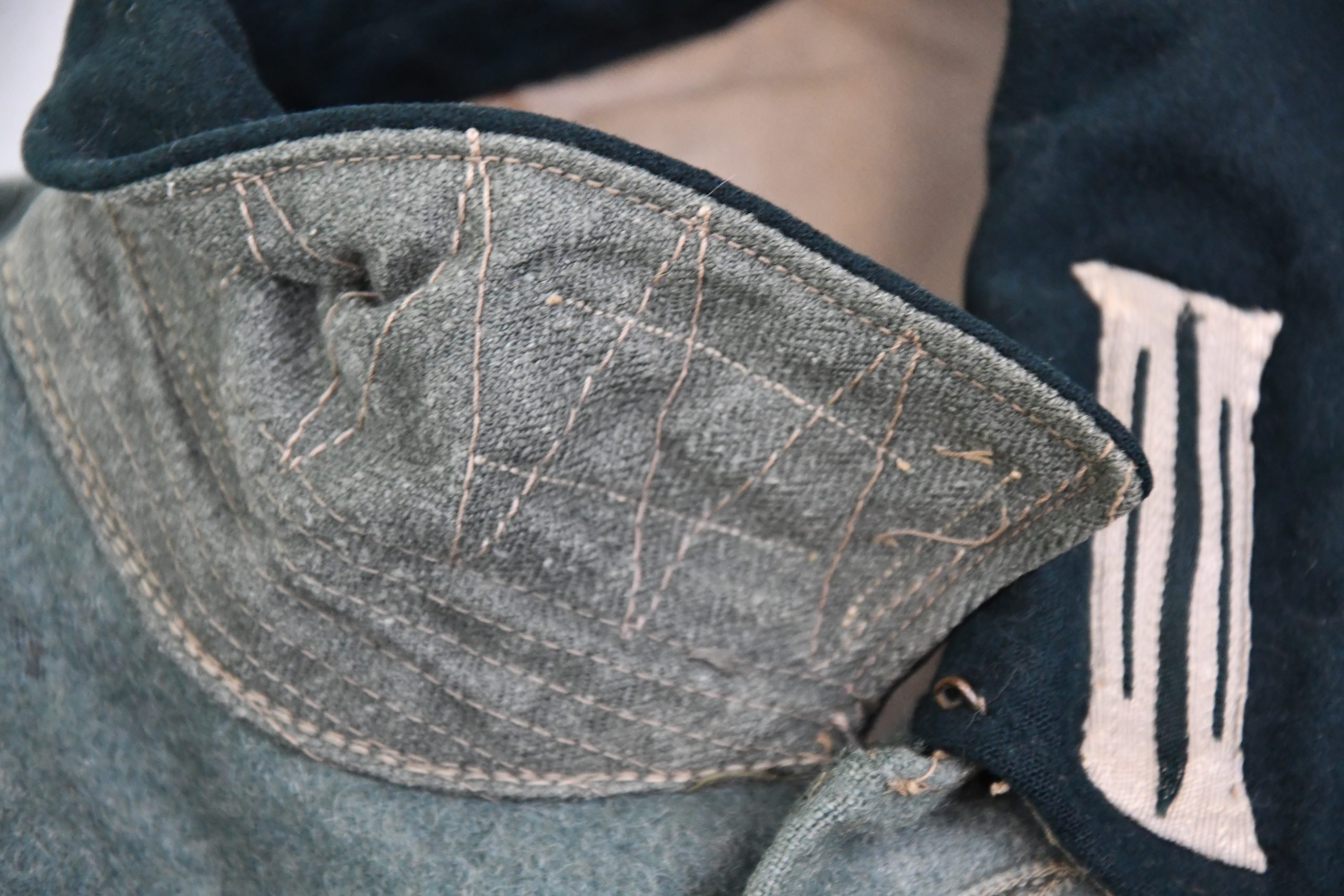 Army (Heer) enlisted men Feldbluse converted from Dutch army — image 5