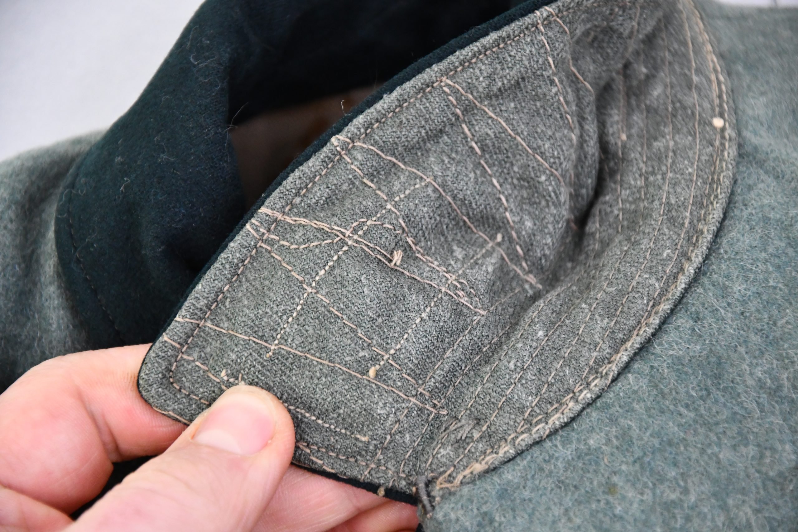 Army (Heer) enlisted men Feldbluse converted from Dutch army — image 6