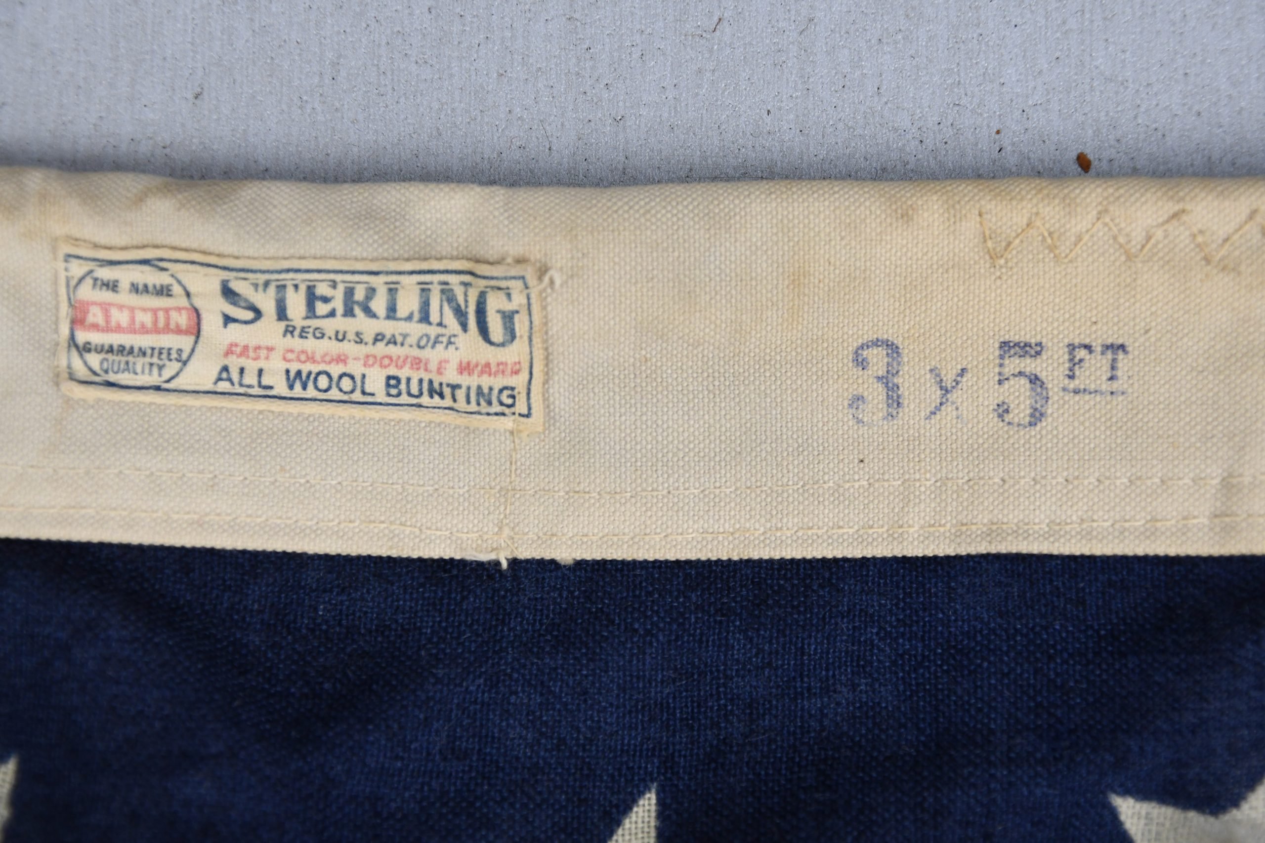 WW1 Period American Stars & Stripes National Flag — image 3