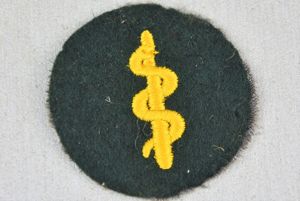 M36 army (Heer) medical career 'Sanitäter' sleeve badge