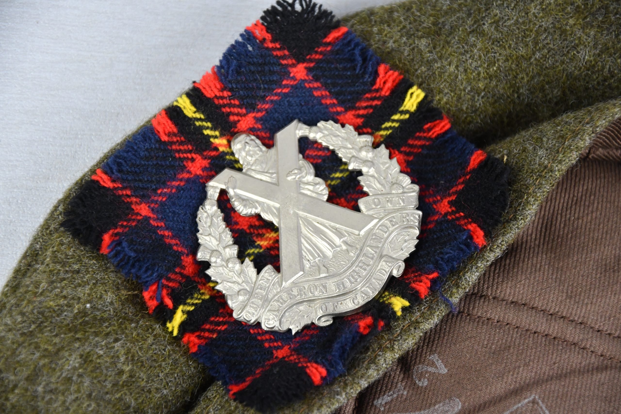 Canadian Tam o' Shanter 'The Cameron Highlanders ' 1943 — image 2