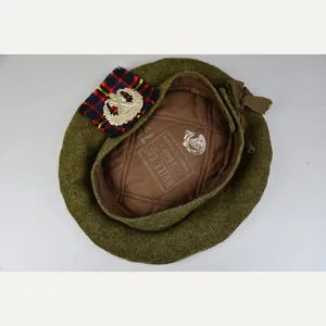 Canadian Tam o' Shanter 'The Cameron Highlanders ' 1943