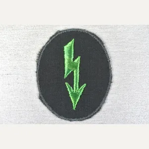 Army (Heer) Gebirgsjäger signal sleeve 'Blitz' in canvas