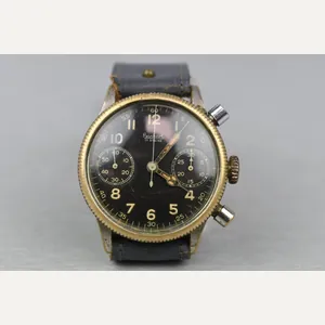 Luftwaffe pilot's chronograph wirst watch by Hanhart named