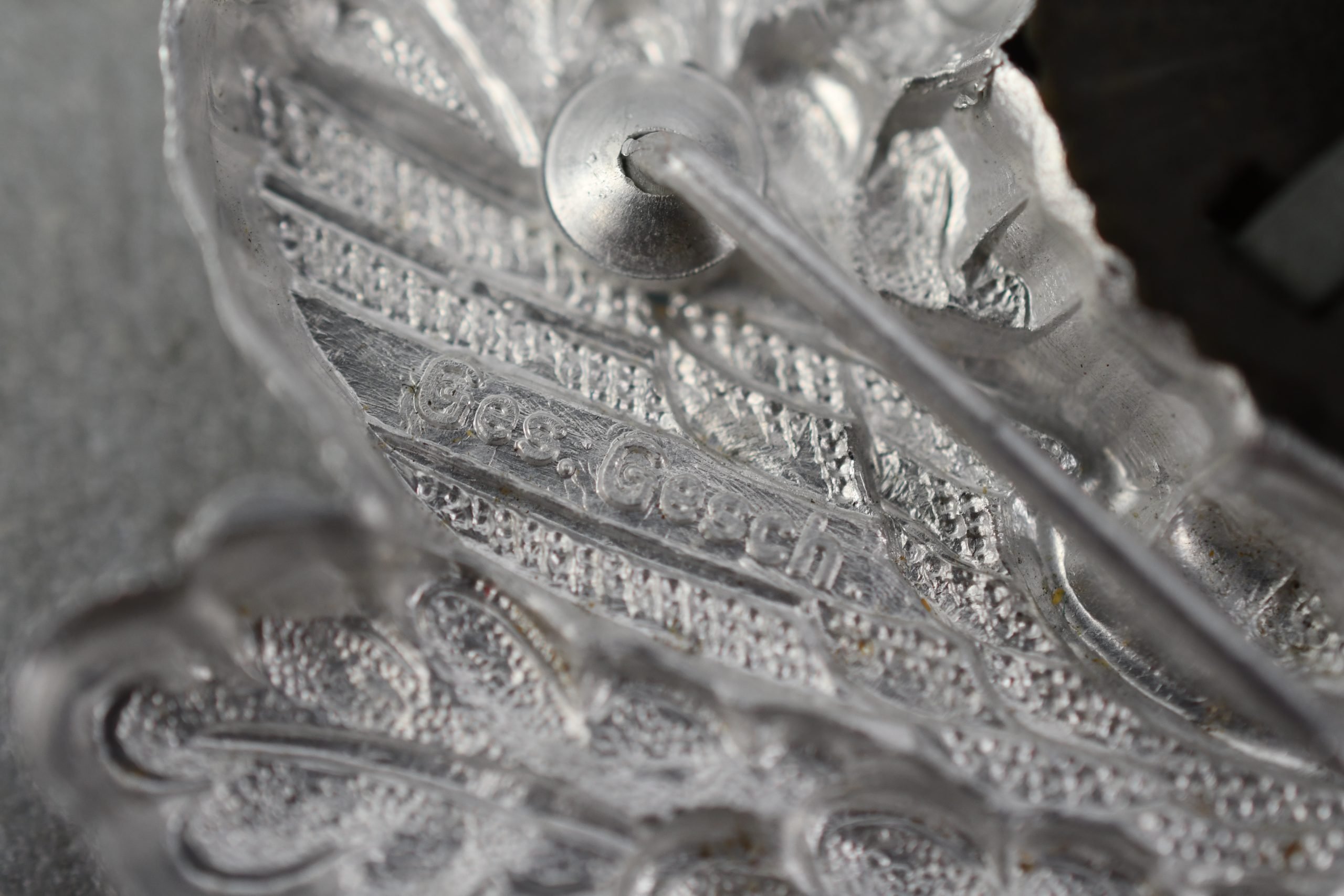 Bahnshutzpolizei visor cap cocarde — image 3