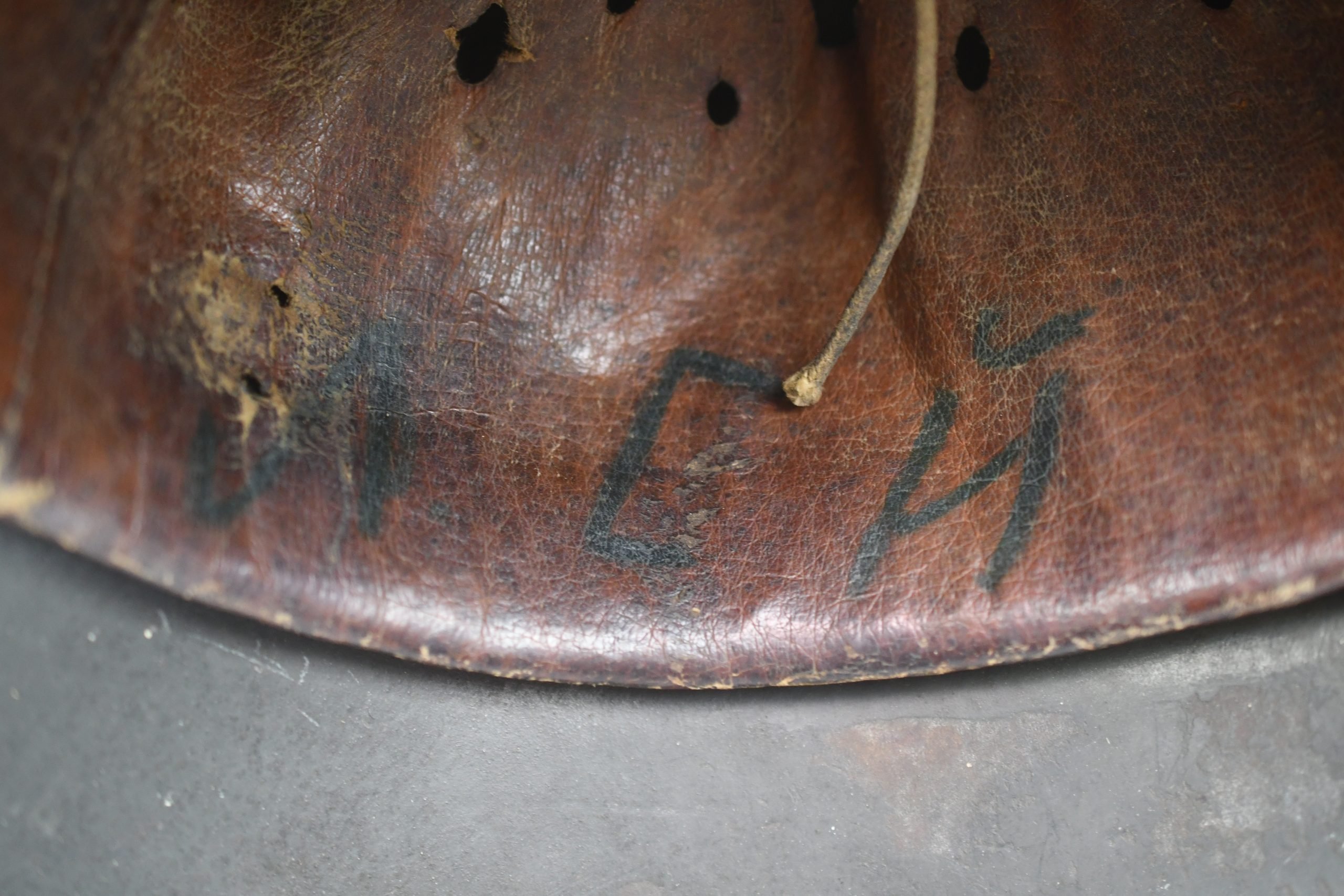 M42 army (Heer) single decal steel helmet EF64 — image 11