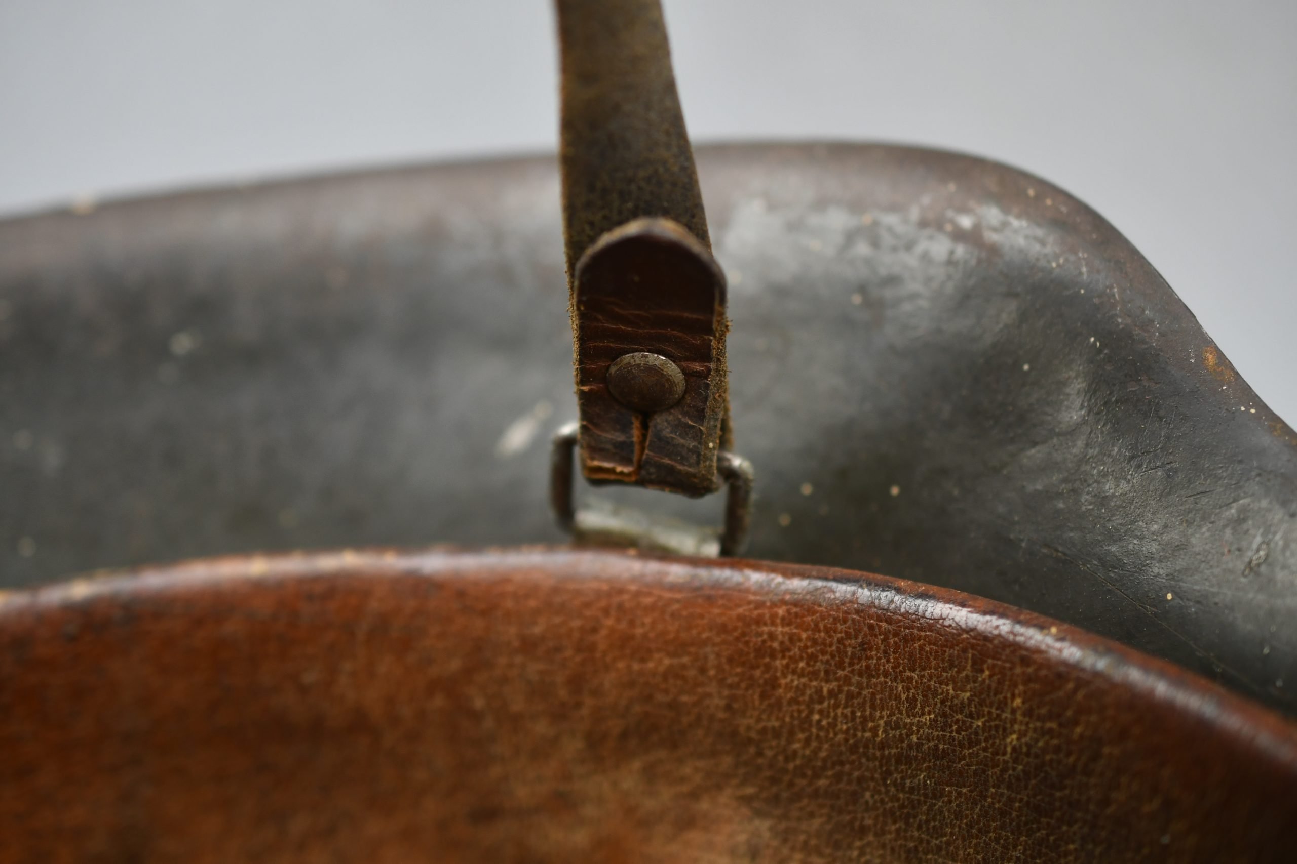 M42 army (Heer) single decal steel helmet EF64 — image 12