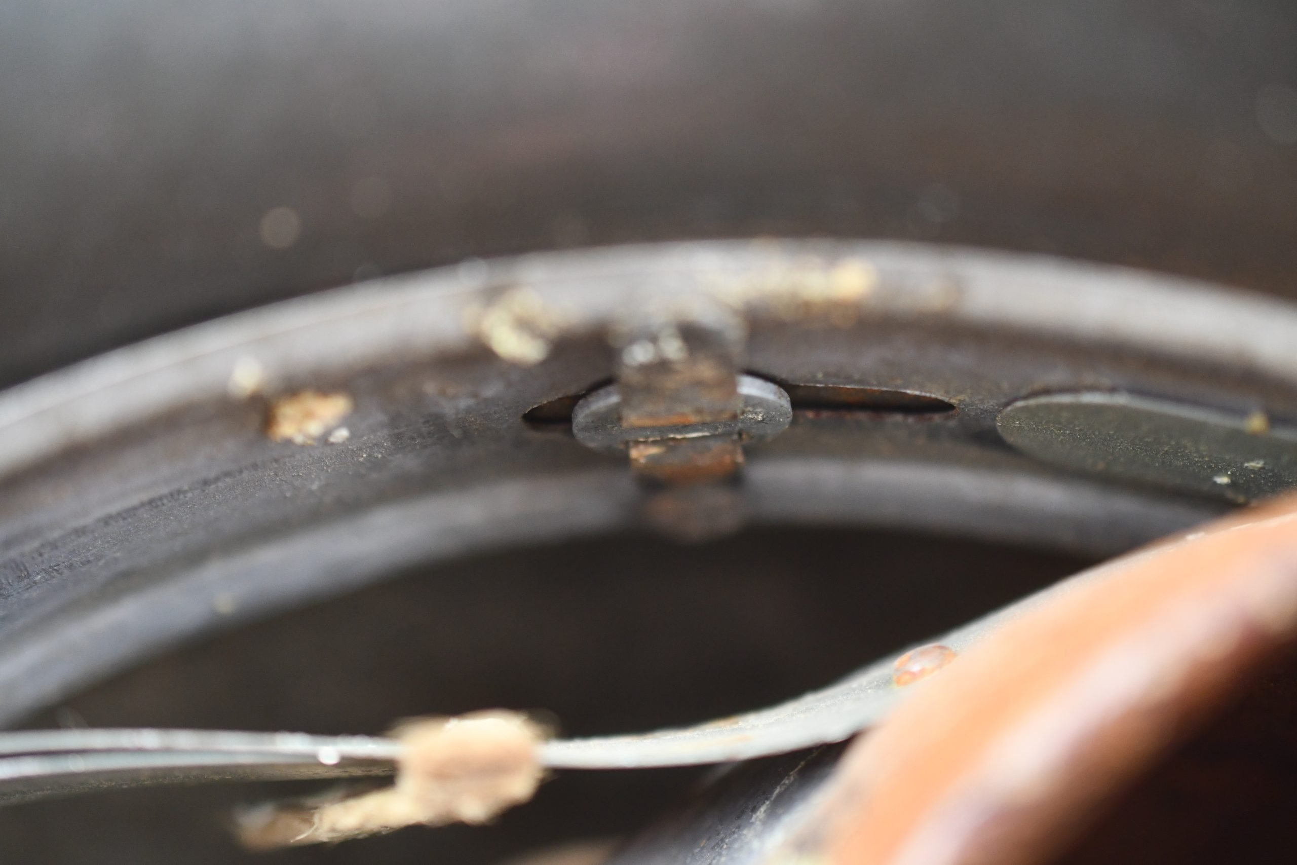 M42 army (Heer) single decal steel helmet EF64 — image 16