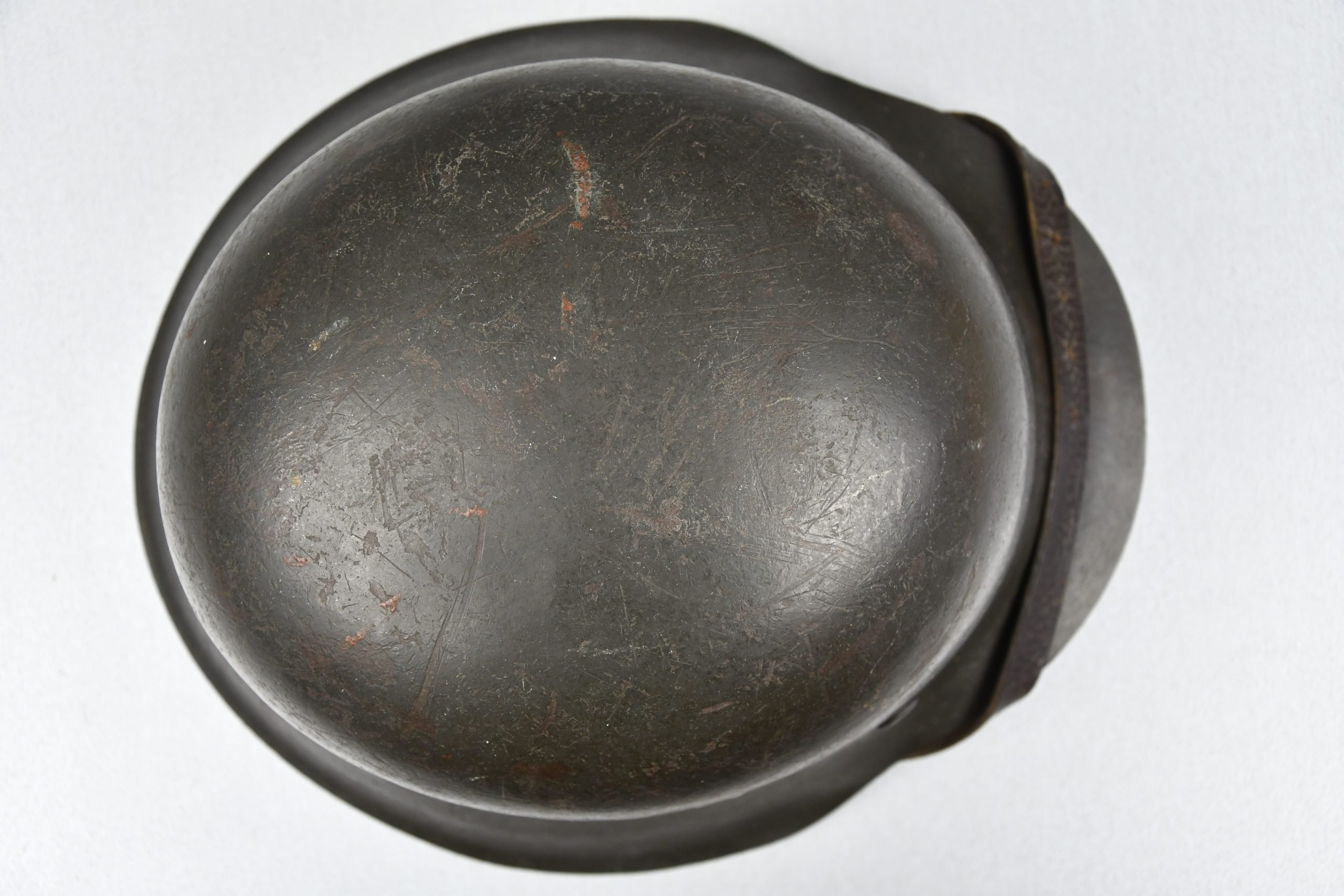 M42 army (Heer) single decal steel helmet EF64 — image 5