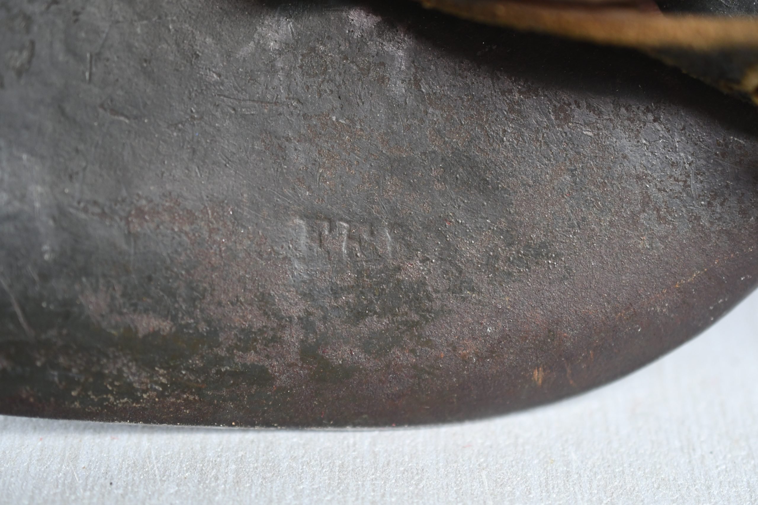 M42 army (Heer) single decal steel helmet EF64 — image 9