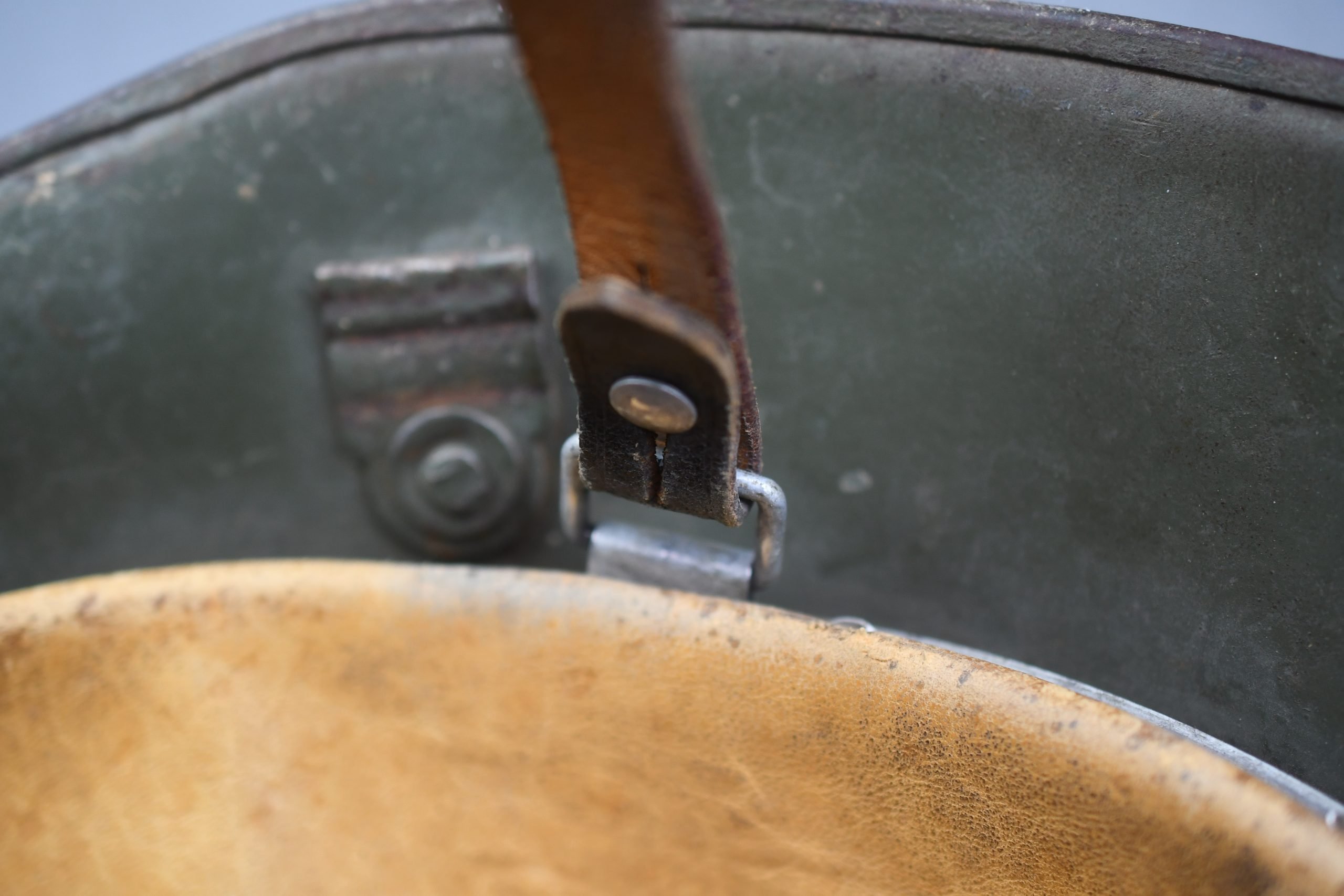 M17 army (Heer) transitional double decal steel helmet — image 12