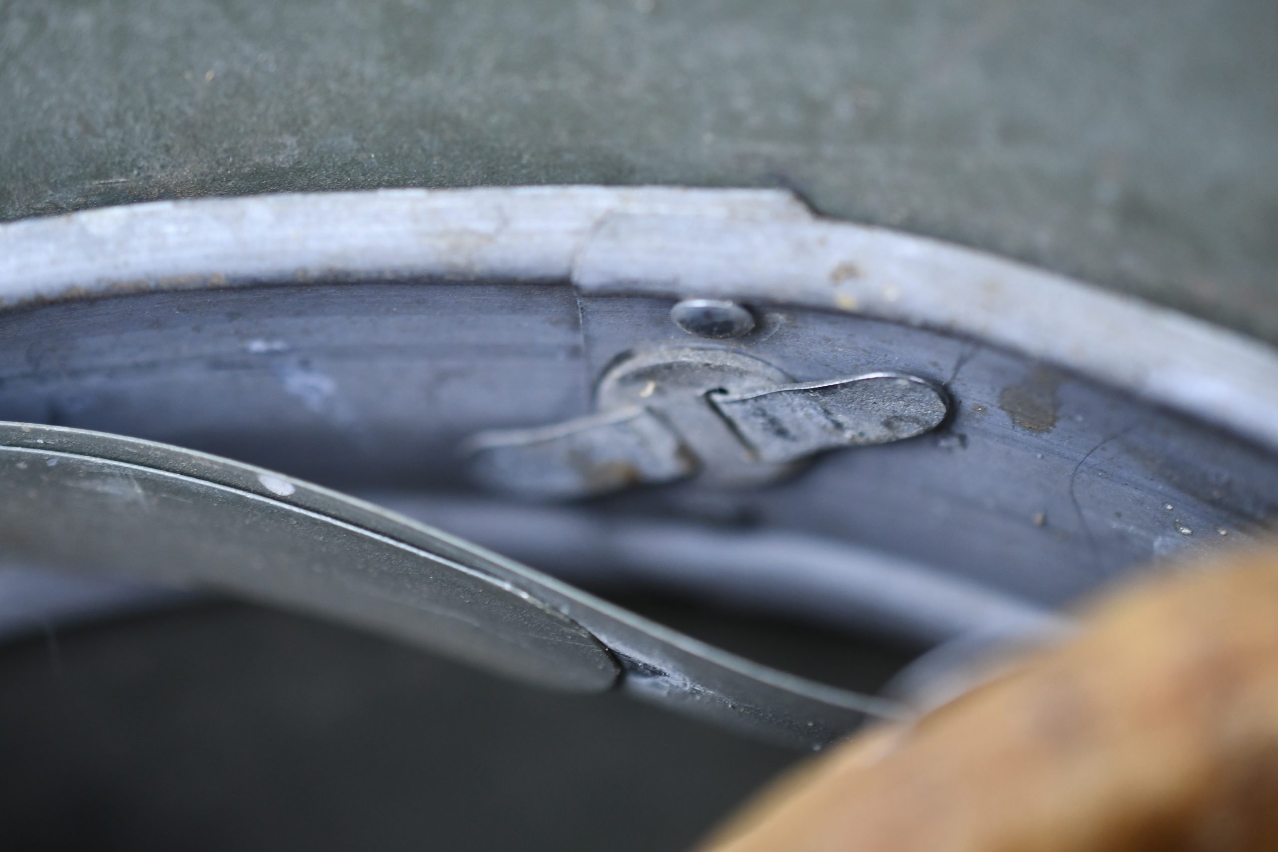 M17 army (Heer) transitional double decal steel helmet — image 18