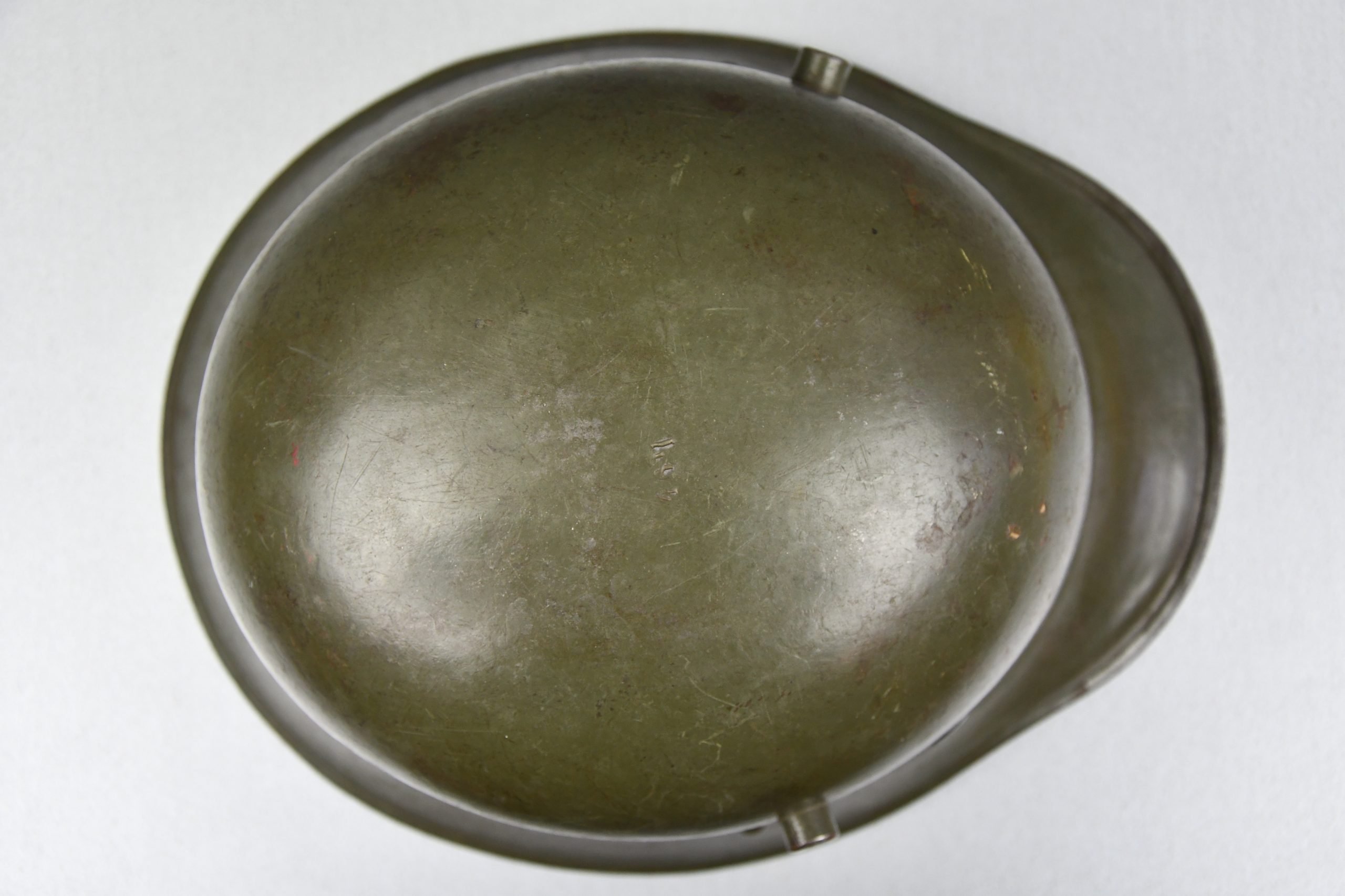 M17 army (Heer) transitional double decal steel helmet — image 5