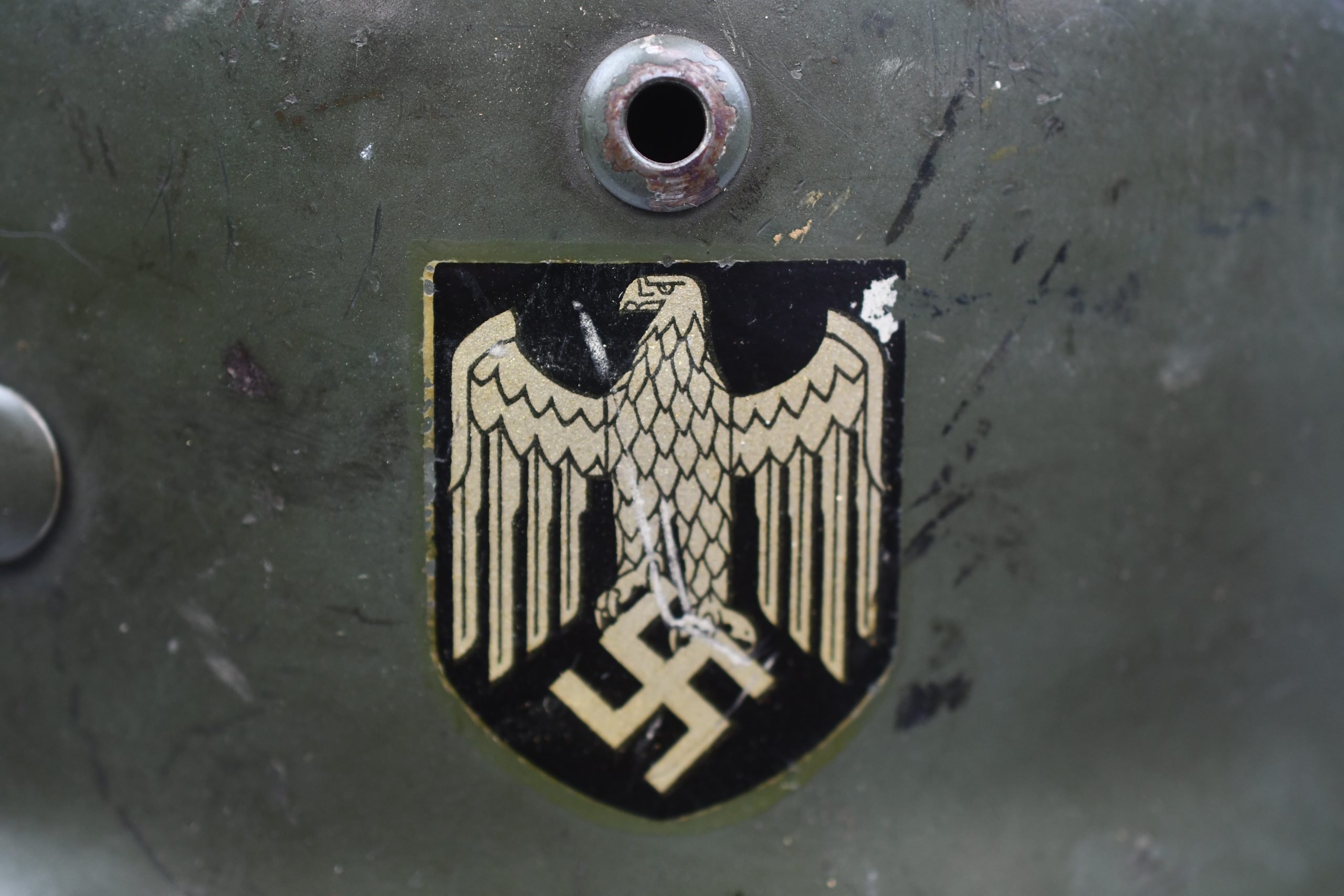 M35 army (Heer) double decal steel helmet ET64 1937 — image 7