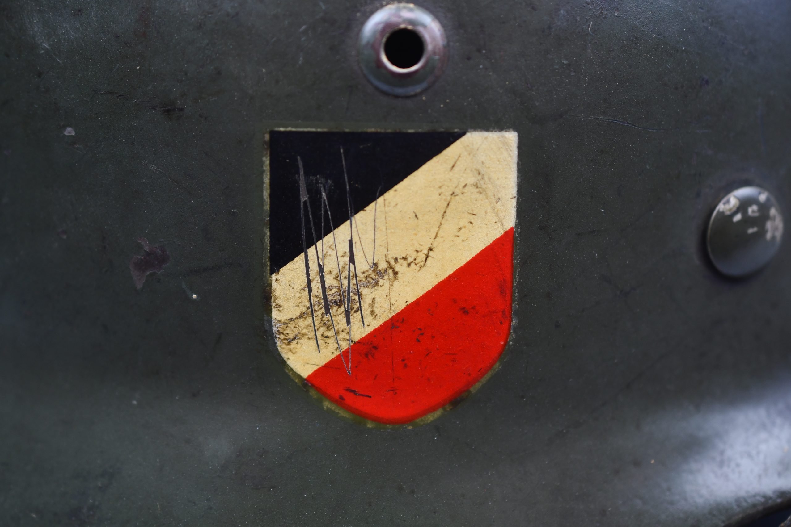 M35 army (Heer) double decal steel helmet ET64 1937 — image 8