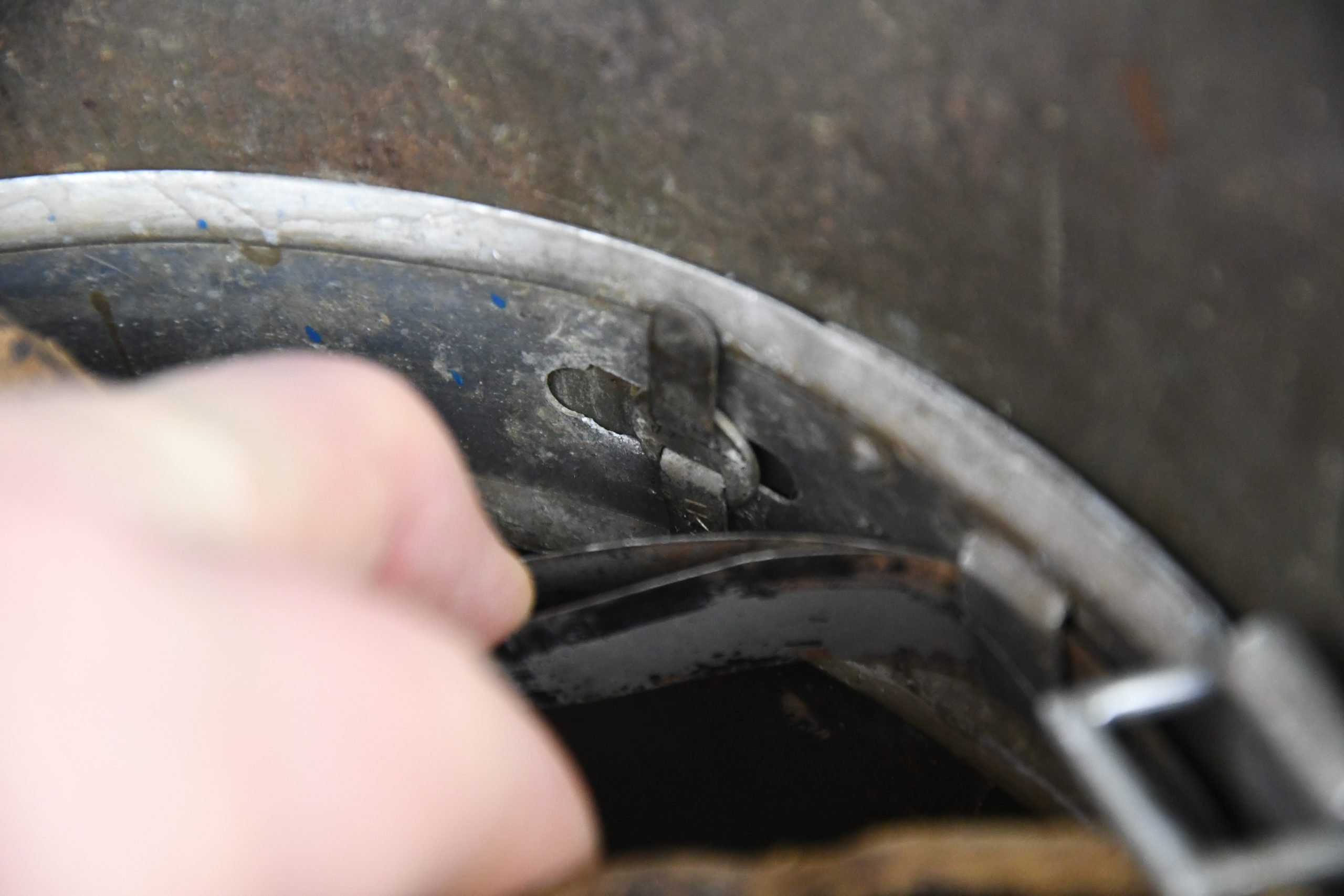 M18 army (Heer) 'transitional' reissue single decal steel helmet — image 12