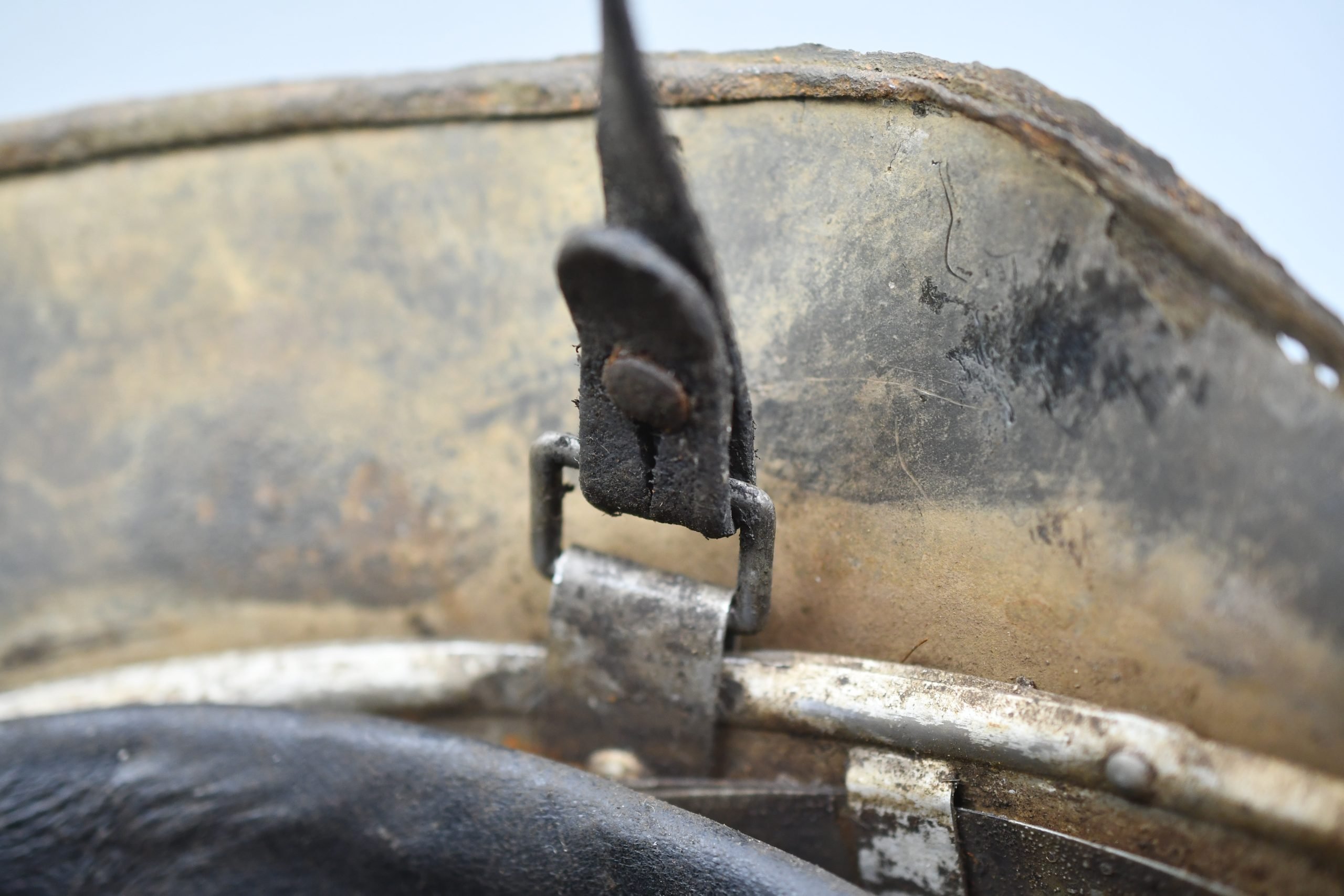 M35 Waffen-SS ex-double decal steel helmet Q66 — image 10