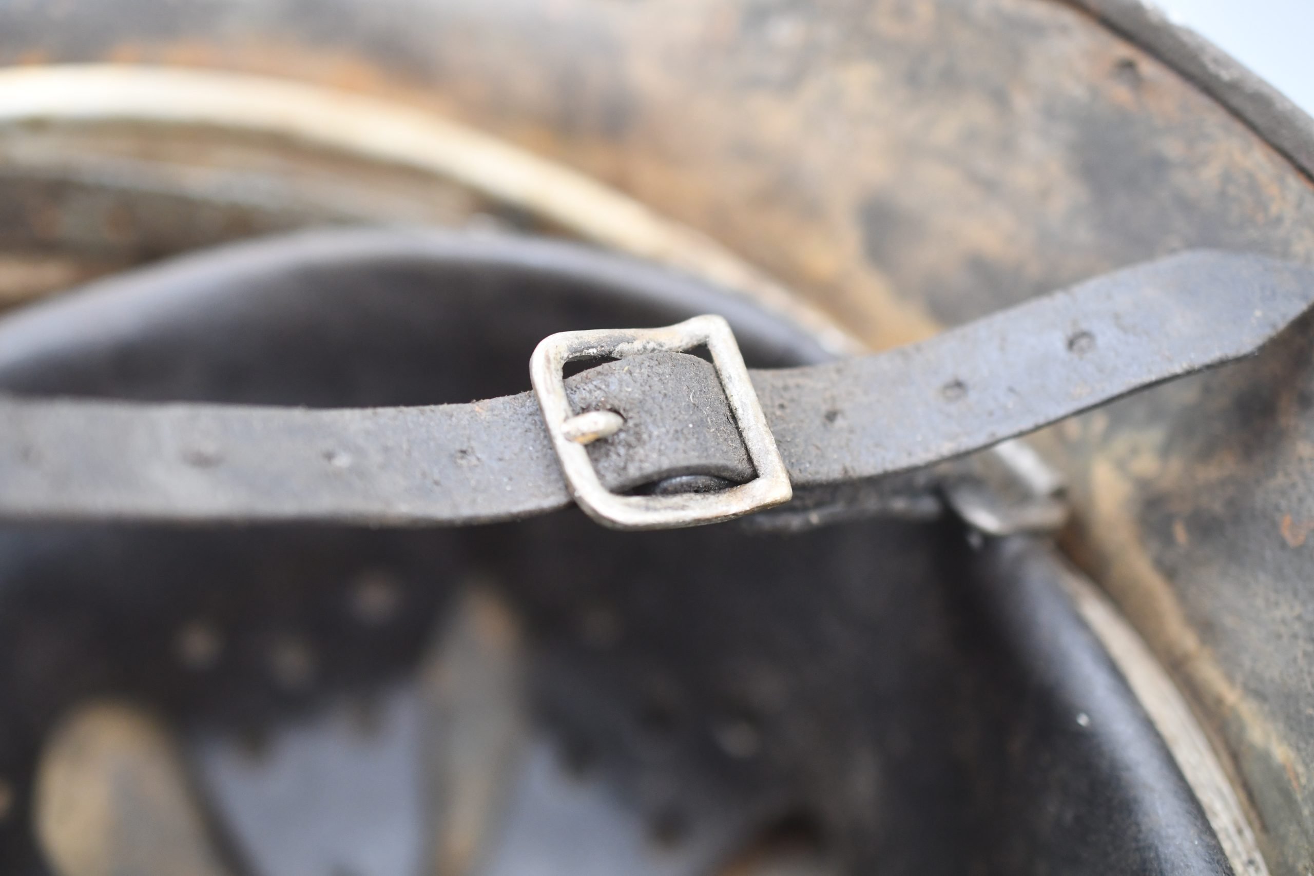 M35 Waffen-SS ex-double decal steel helmet Q66 — image 12