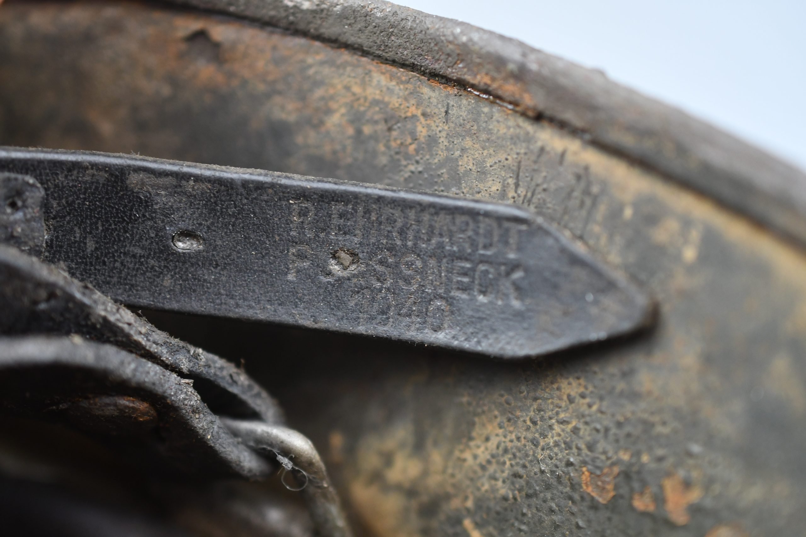 M35 Waffen-SS ex-double decal steel helmet Q66 — image 13