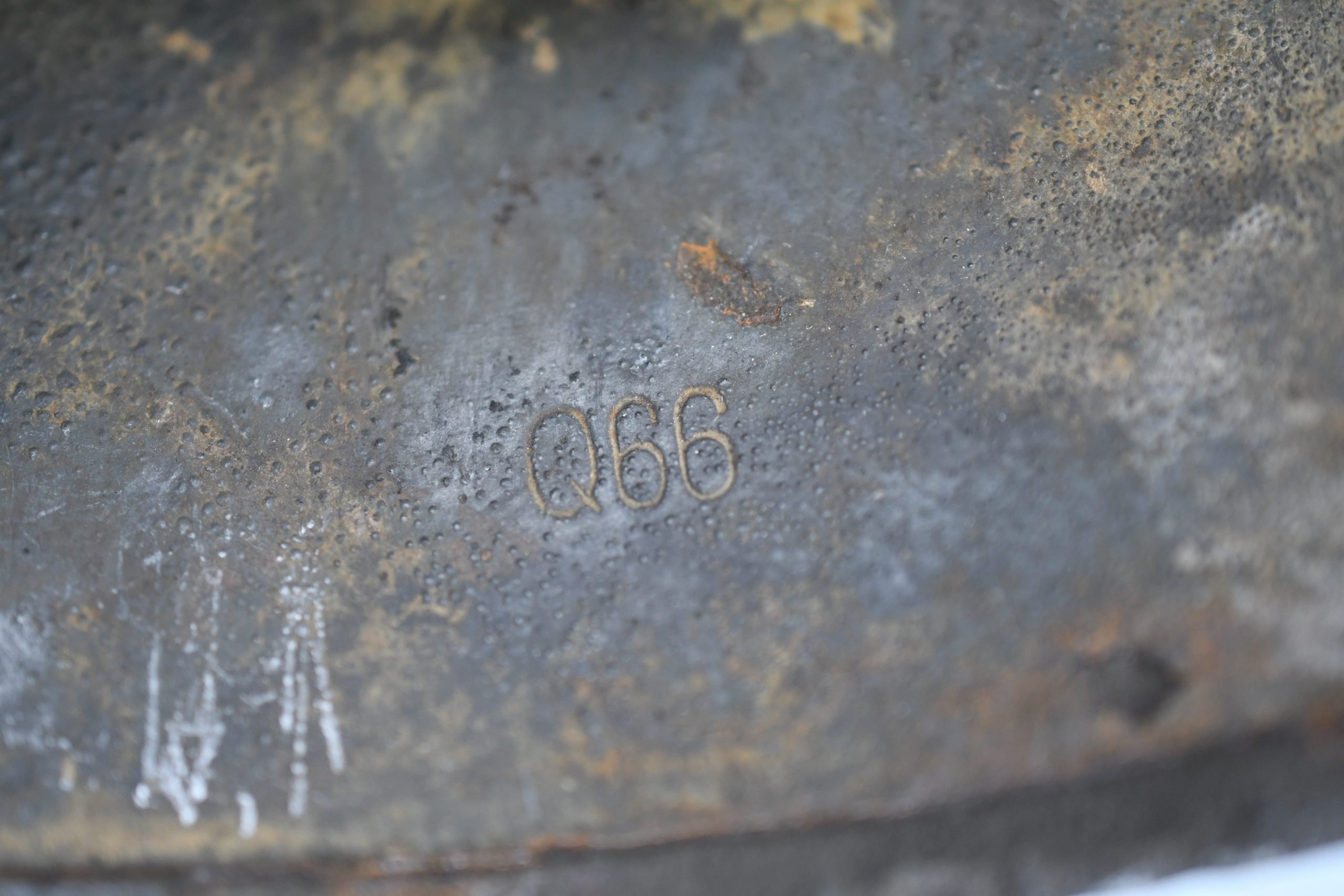 M35 Waffen-SS ex-double decal steel helmet Q66 — image 9