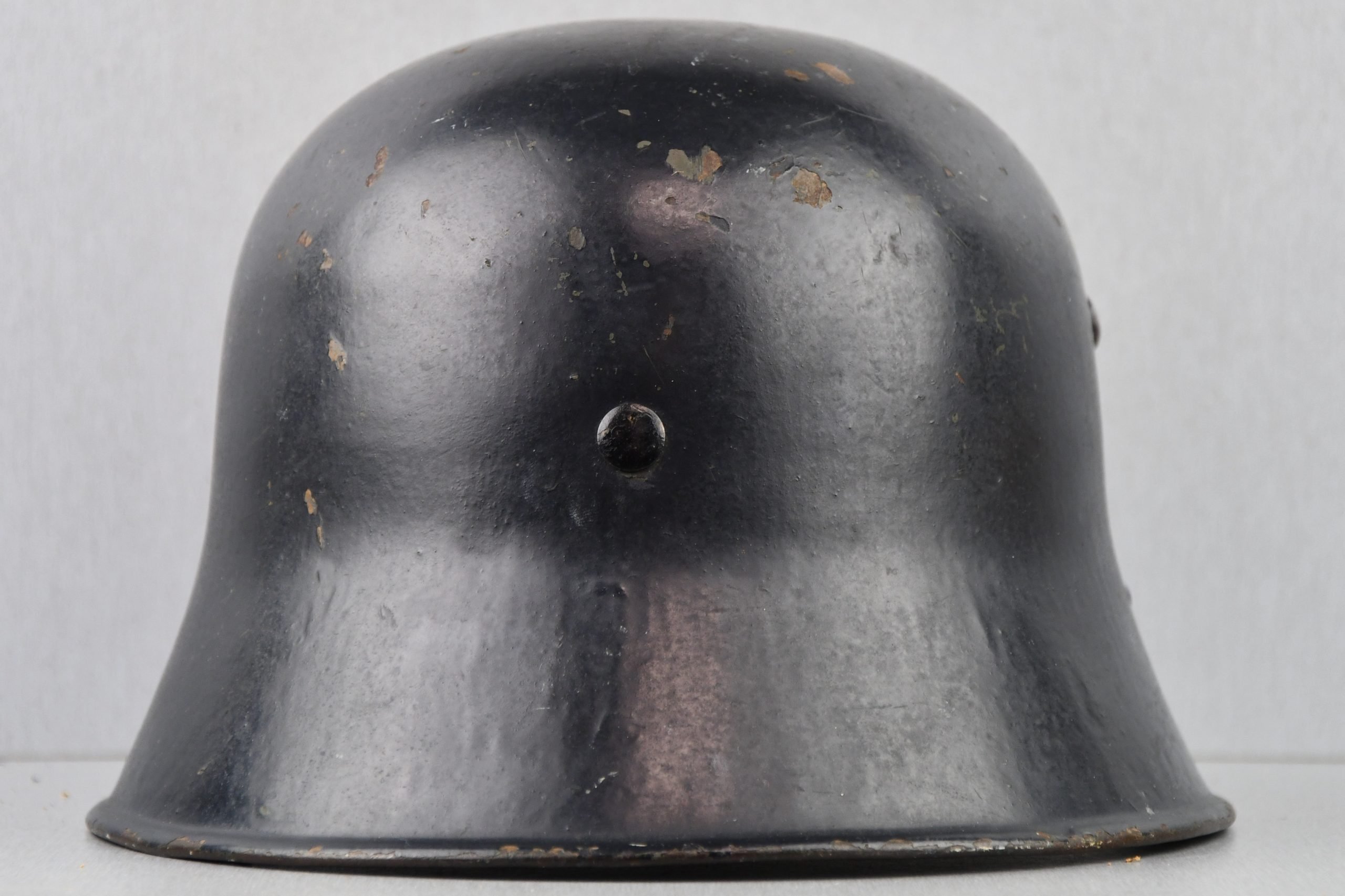 RARE M17 Reissued 'Polte Ammunition Factory' Luftschutz Steel Helmet — image 3