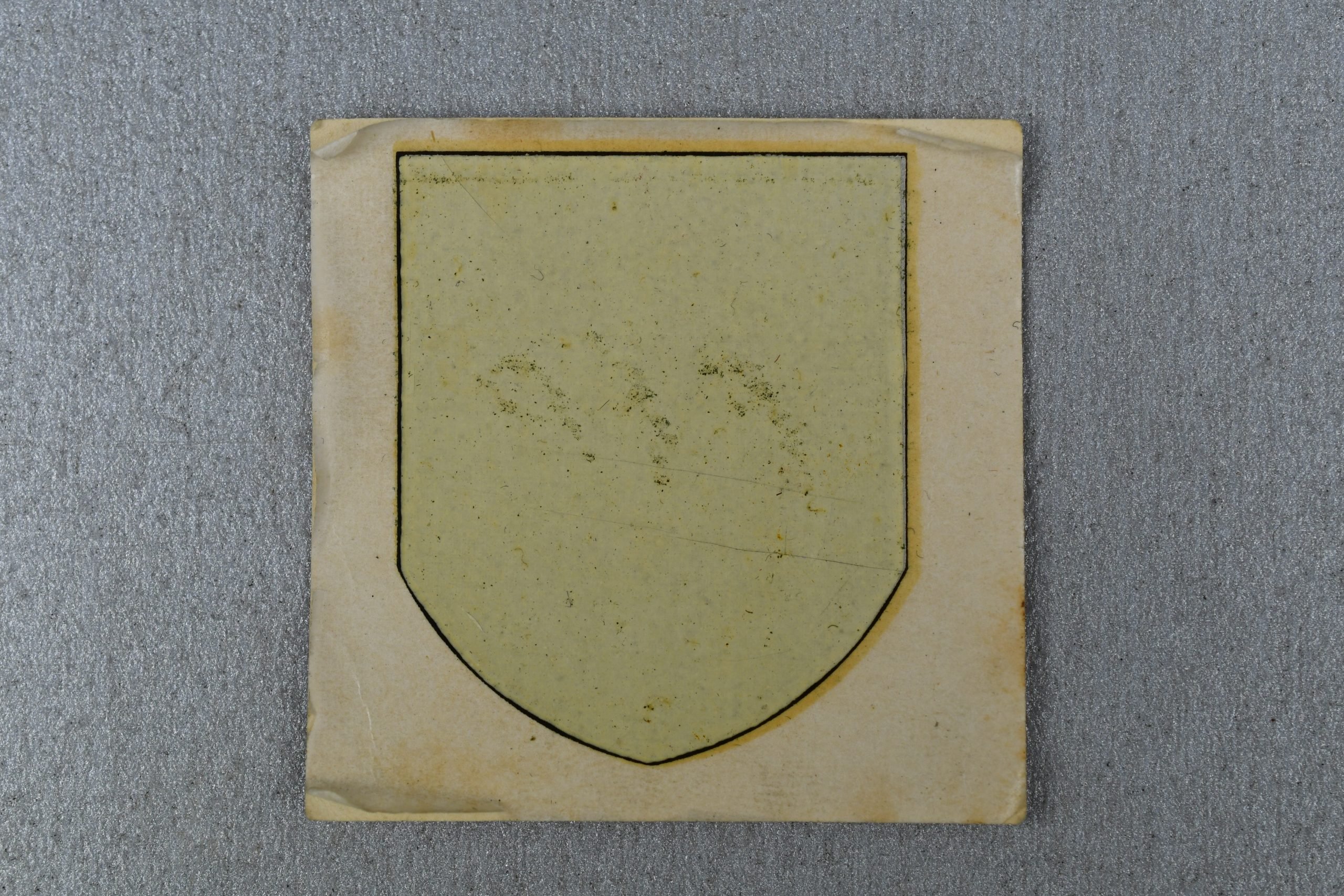 RARE unapplied Polizei helmet decal — image 2