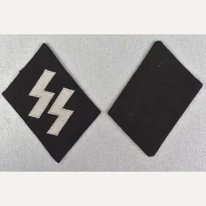Waffen-SS 'BeVo' collar tab set