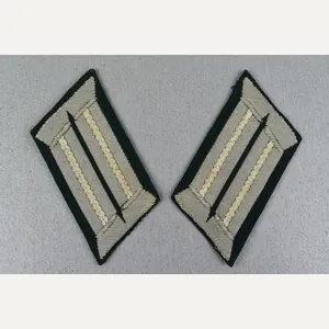 Army (Heer) late war 'BeVo' infantry officer collar tabs