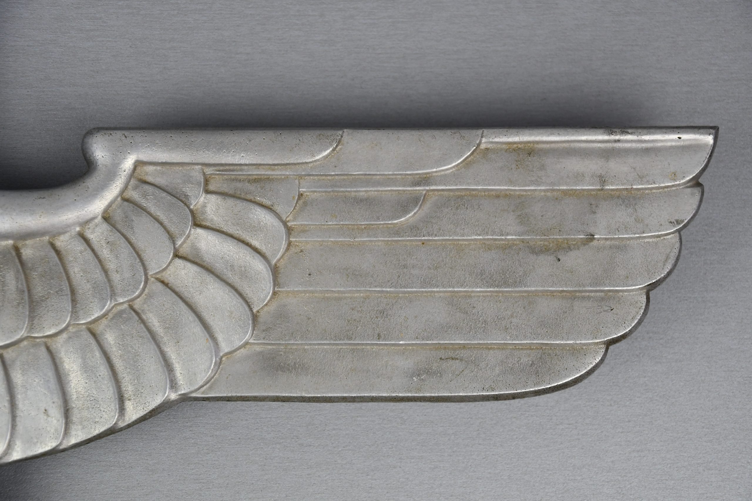 Large German alloy railroad 'Reichsbahn' eagle by HE '27 inch' — image 5