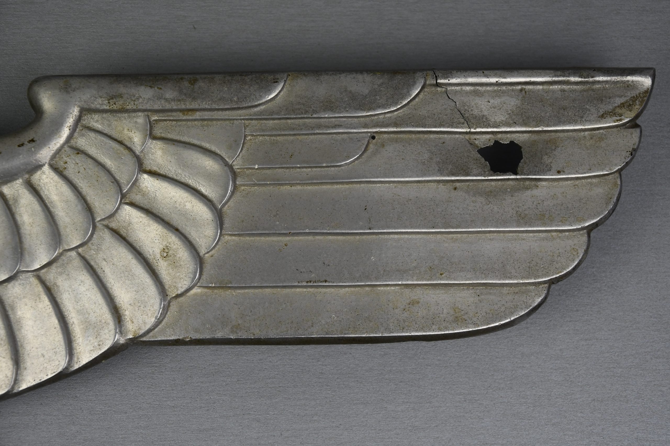 Large German alloy railroad 'Reichsbahn' eagle by HE '27 inch' — image 5